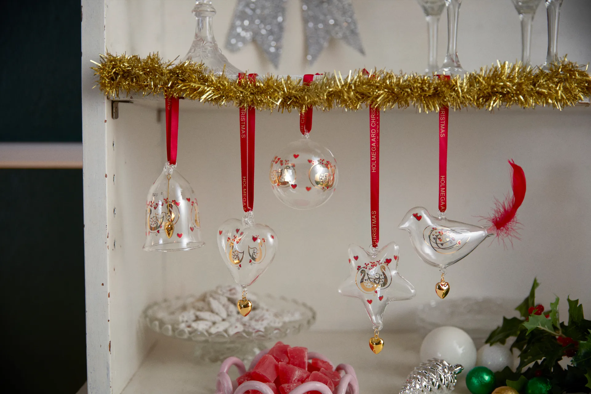 Holmegaard Christmas estrela de Natal do ano, 2025 Holmegaard