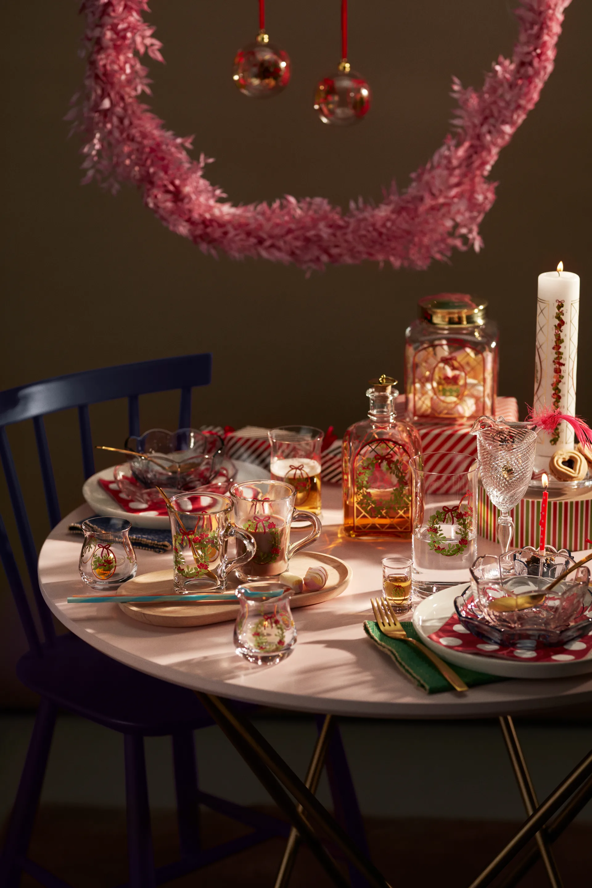 Holmegaard Christmas garrafa de aguardente de Natal, 2025 Holmegaard