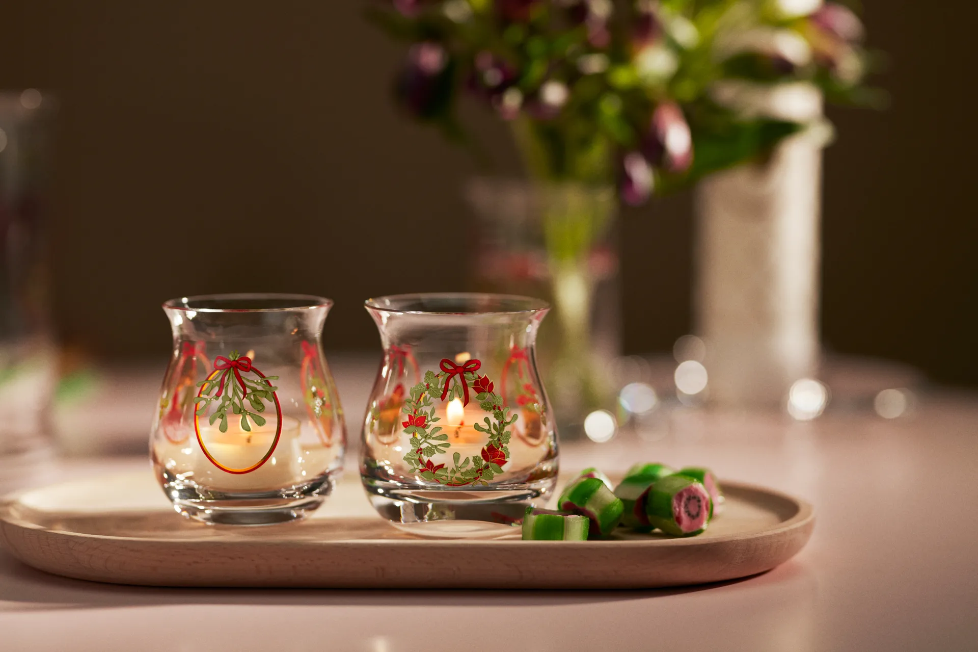 Holmegaard Christmas lanterna de Natal 2 unidades, 2025 Holmegaard