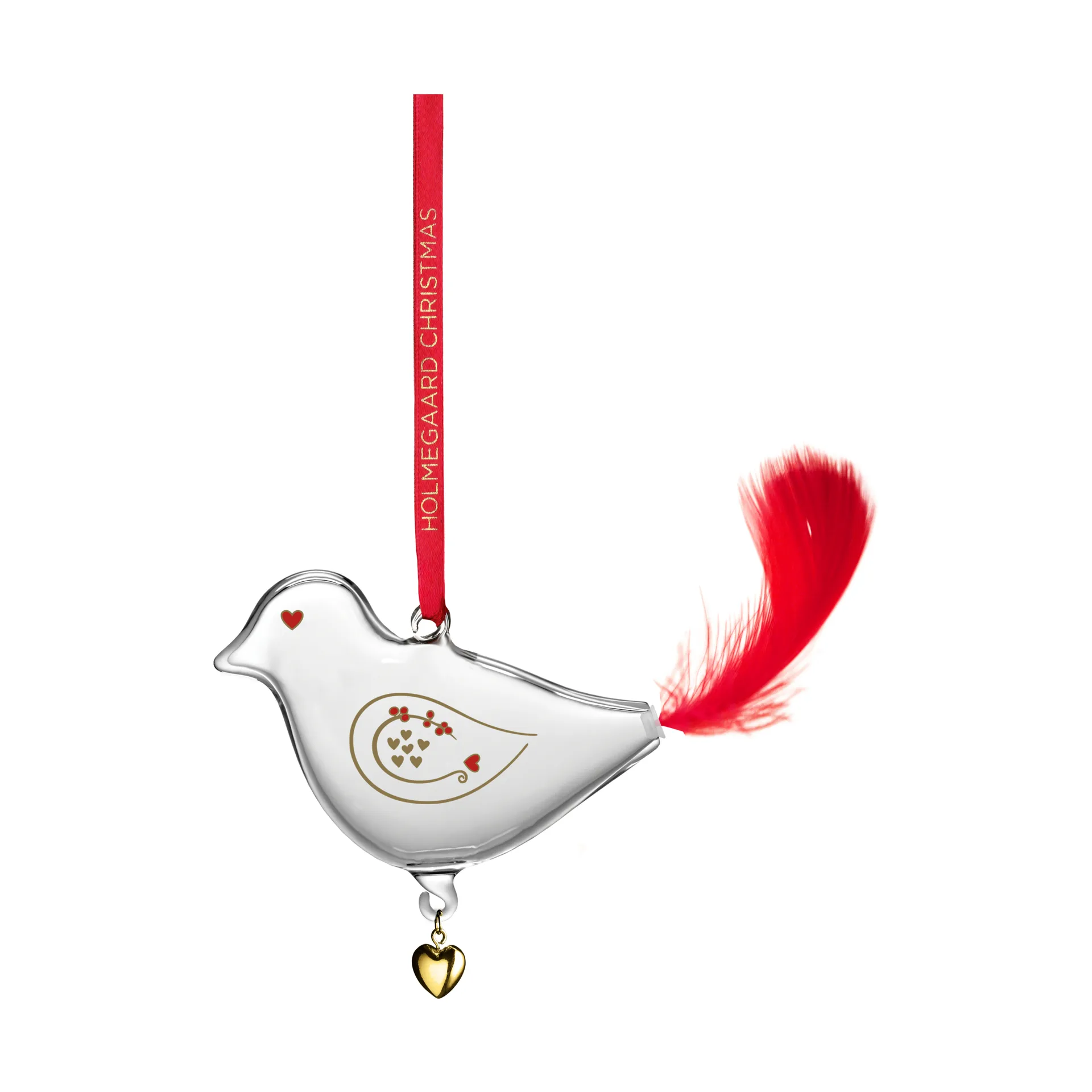 Holmegaard Christmas pássaro do ano , 2025 Holmegaard