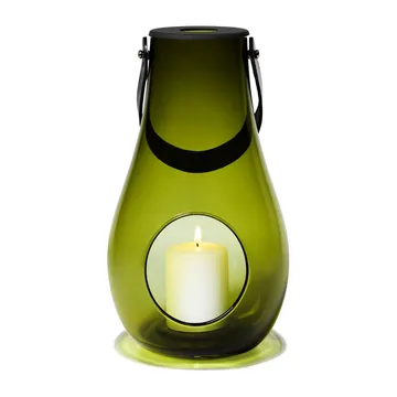 Lanterna Design With Light olive green - 29 cm - Holmegaard