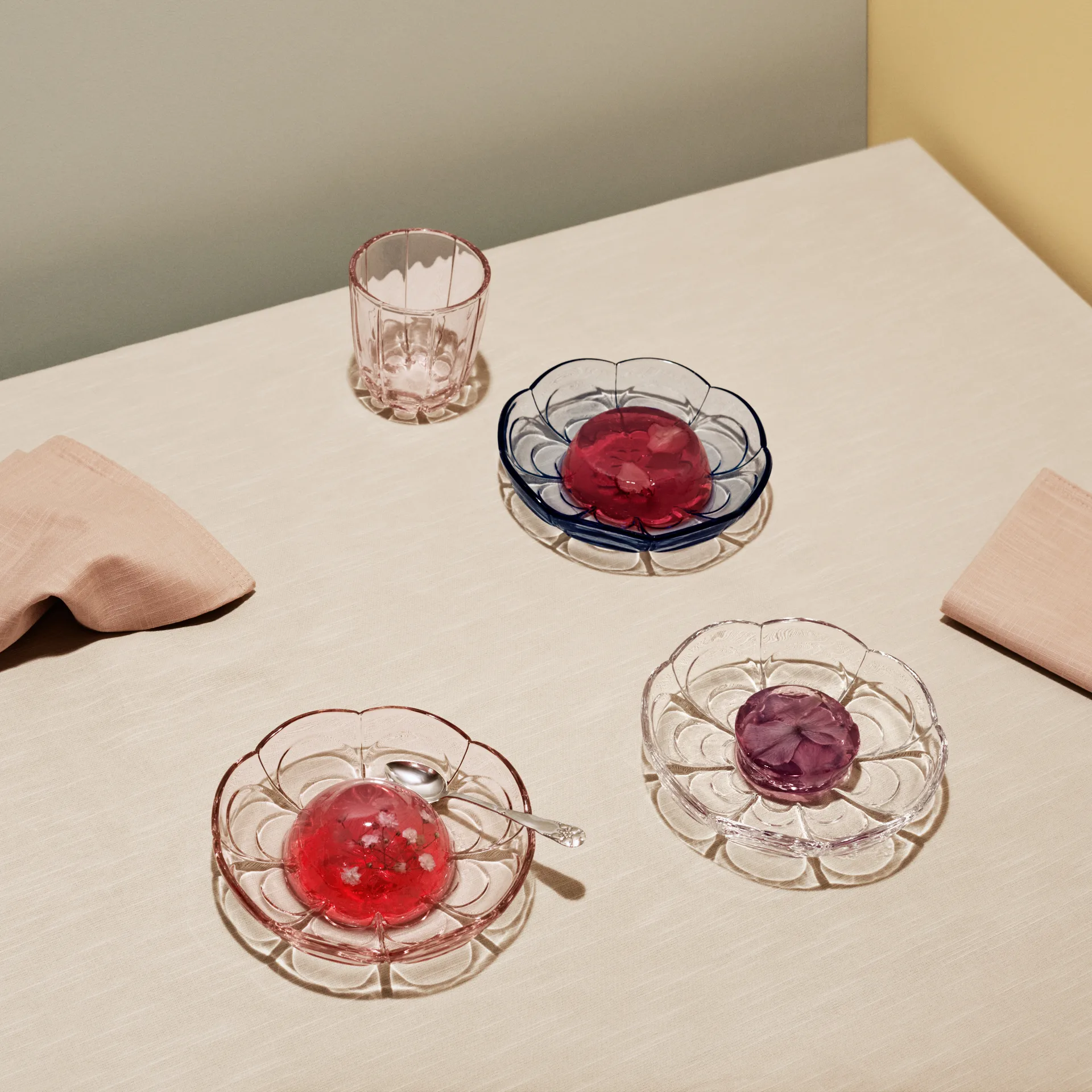 Lily copo de água 32 cl 2 unid., Flor de cerejeira Holmegaard