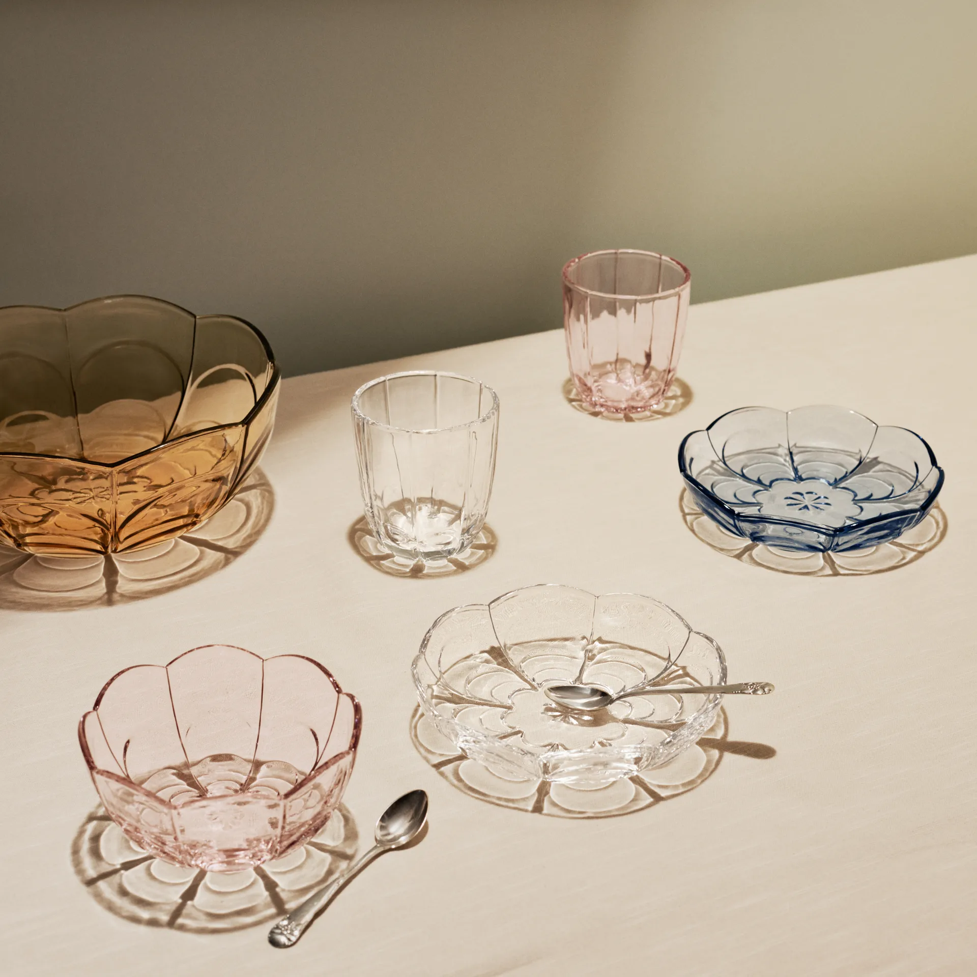 Lily copo de água 32 cl 2 unid., Transparente Holmegaard