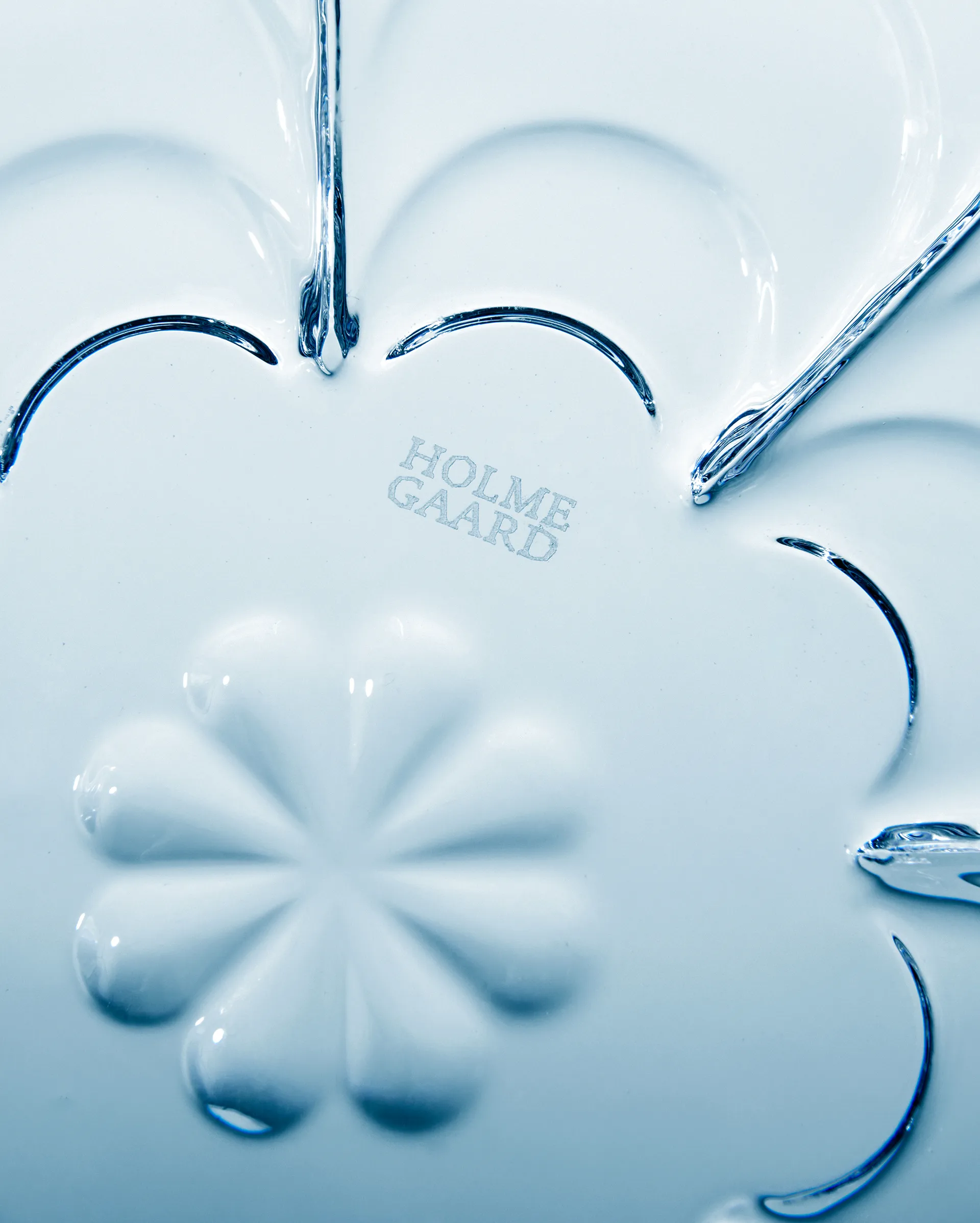 Lily prato de sobremesa Ø16 cm 2 unid., Azul iris Holmegaard