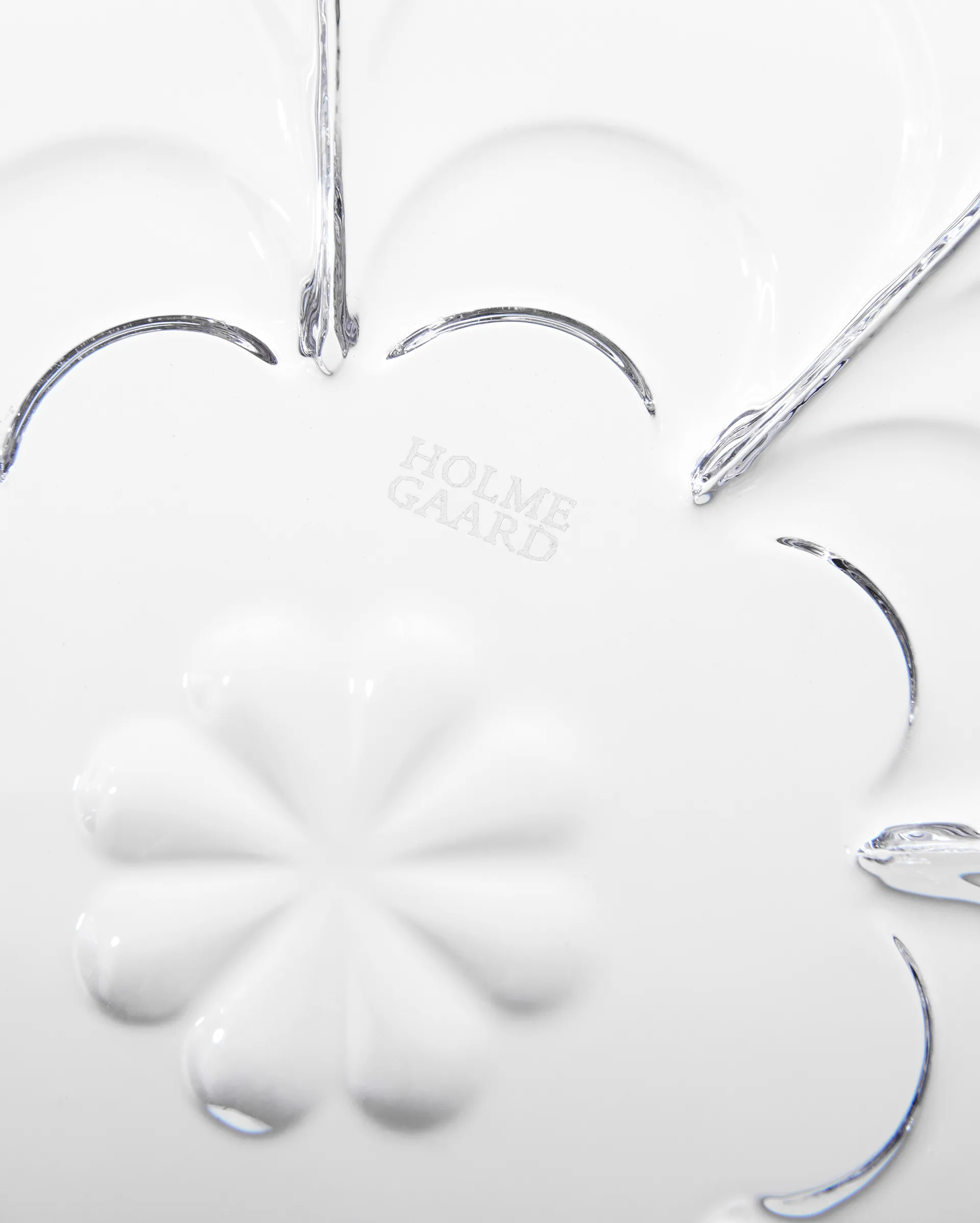 Lily prato de sobremesa Ø16 cm 2 unid., Transparente Holmegaard