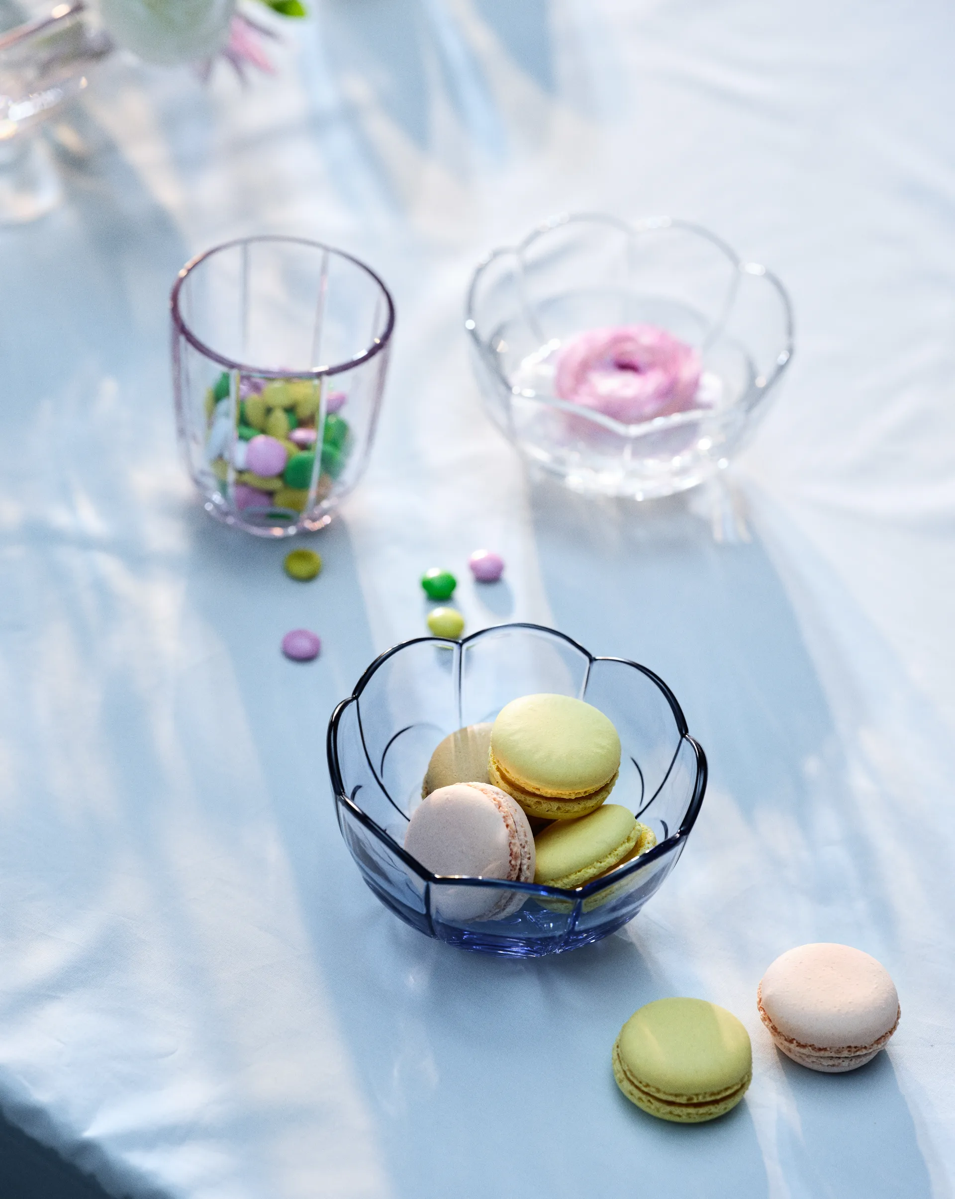 Lily tigela Ø13 cm 2 unid., Azul iris Holmegaard