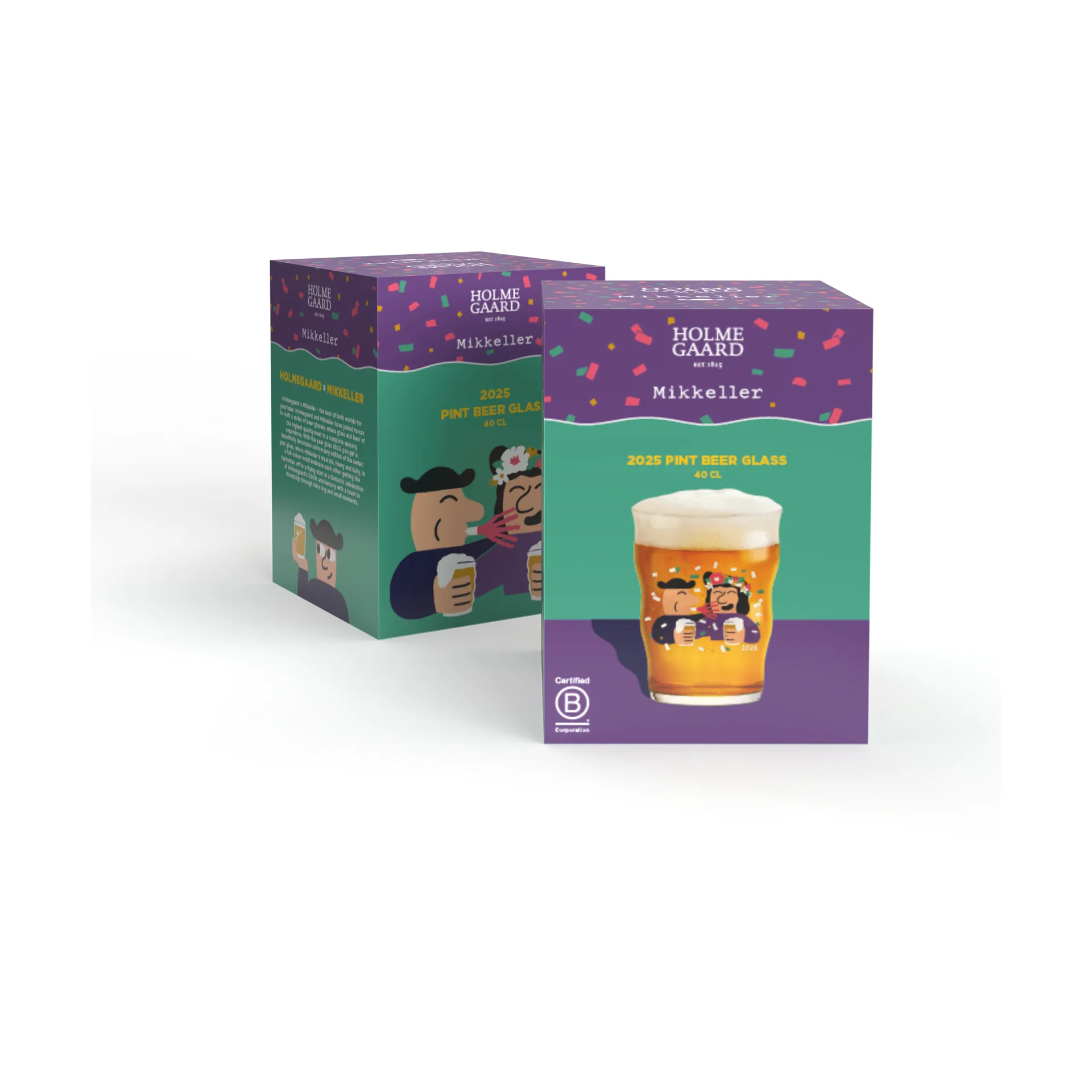 Mikkeller pint copo de cerveja 40 cl, 2025 Holmegaard