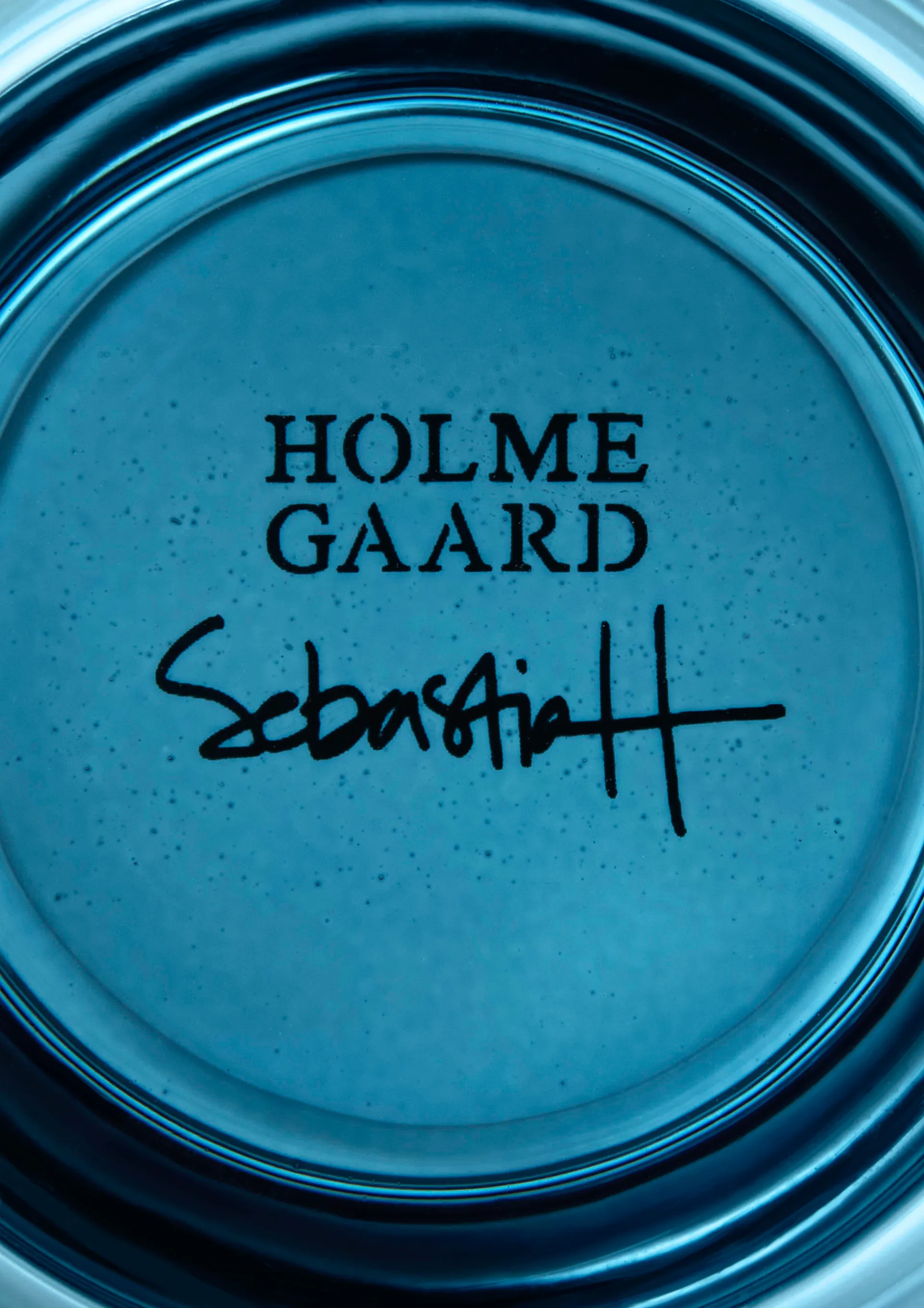 Porta-vela Arc 5 cm 2 unid., Azul escuro Holmegaard