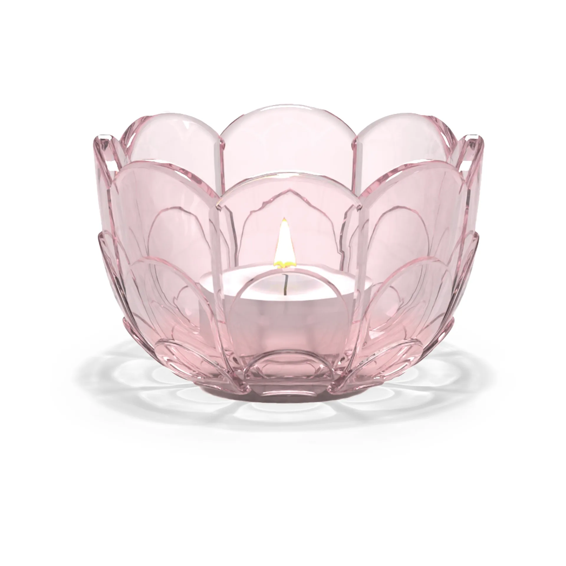 Porta-velas Lily Ø7 cm, Cherry blossom Holmegaard