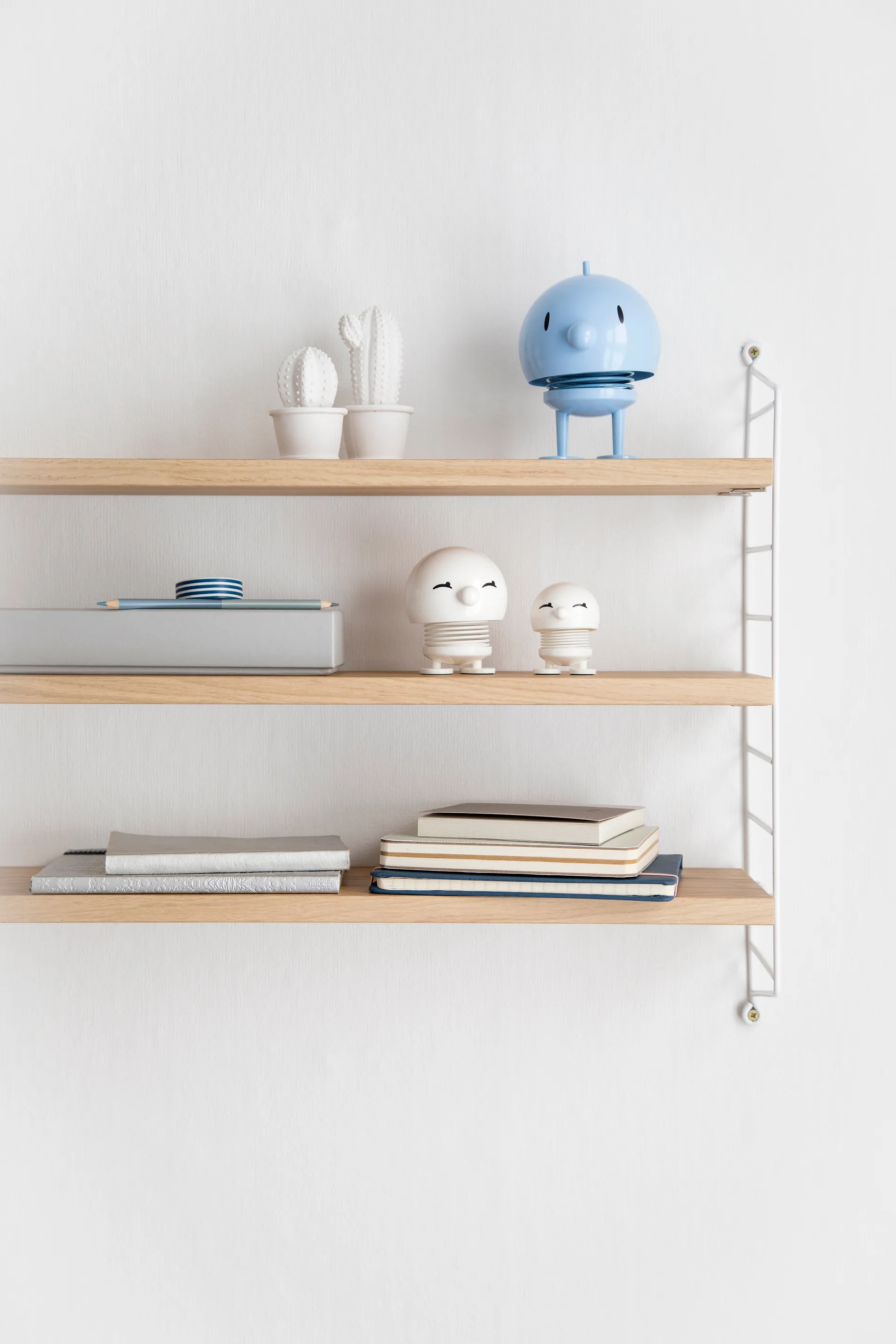 Figura Hoptimista Bimble M, Branco Hoptimist