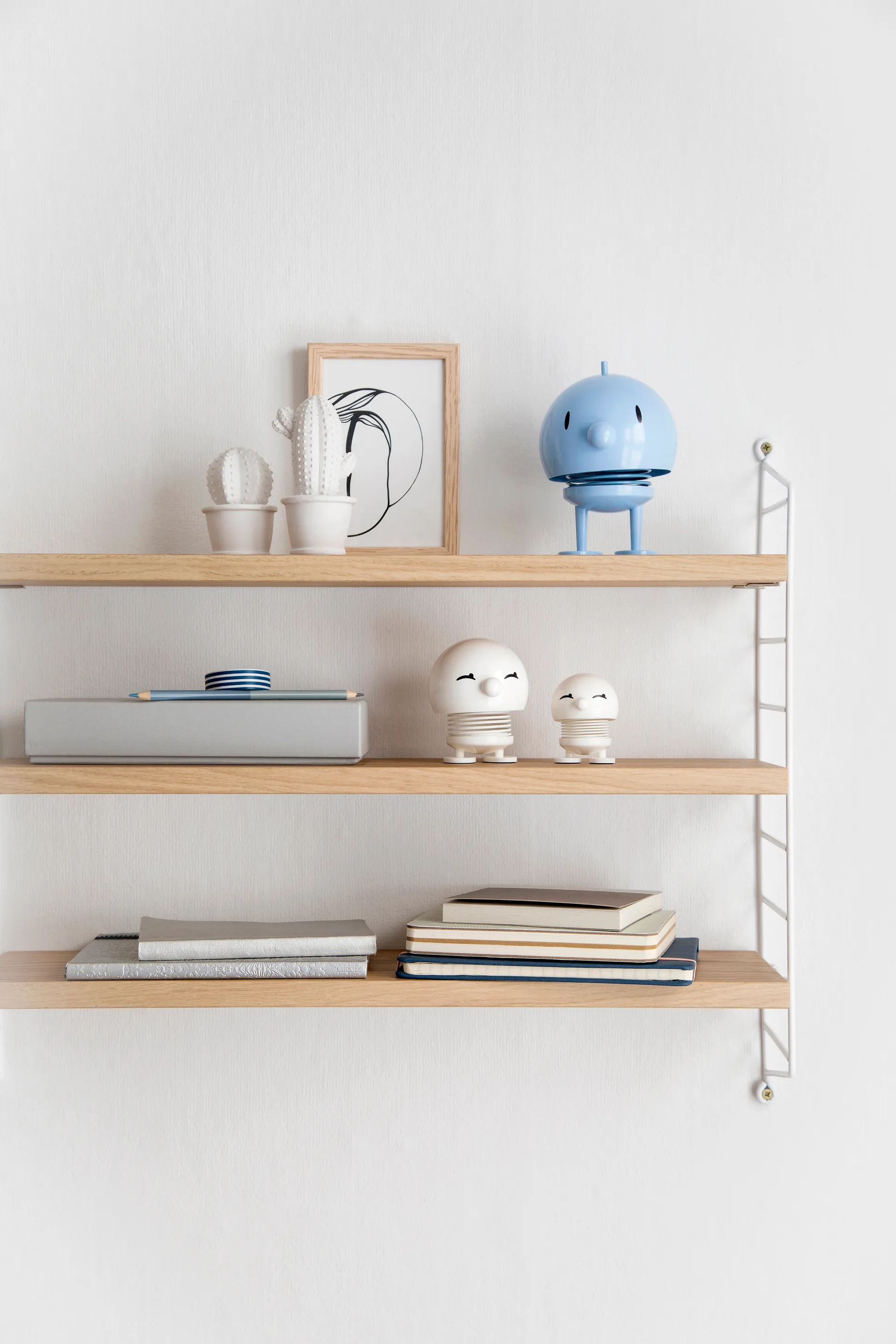 Figura Hoptimista Bimble M, Branco Hoptimist