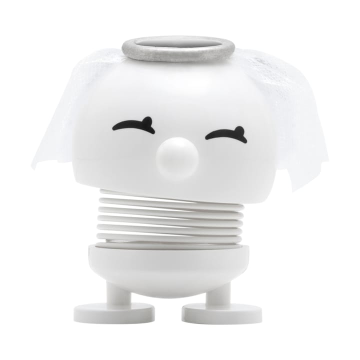 Figura Hoptimista noiva casamento 7,2 cm - Branco - Hoptimist