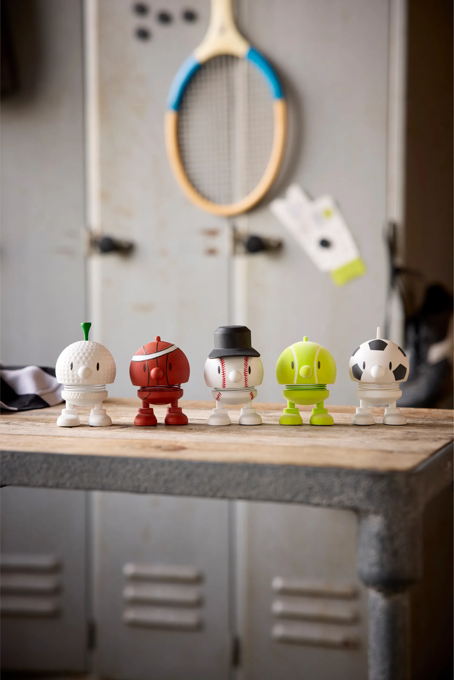 Hoptimist Baseball Bumble S figura, Branco Hoptimist