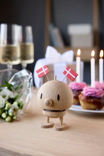 Hoptimist Celebration Bumble figura - M, raw oak - Hoptimist