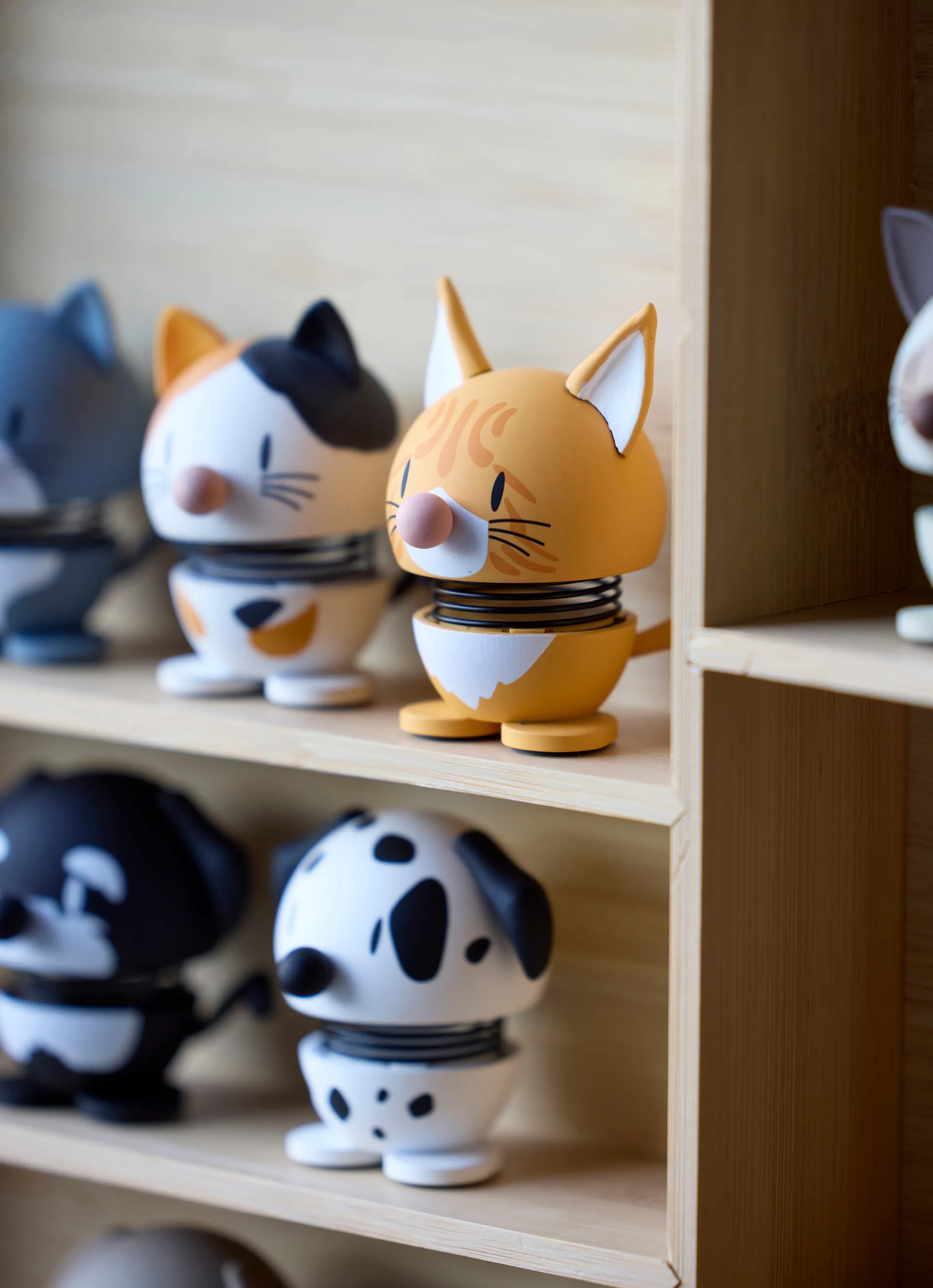 Hoptimist figura XS, Orange Tabby, laranja Hoptimist