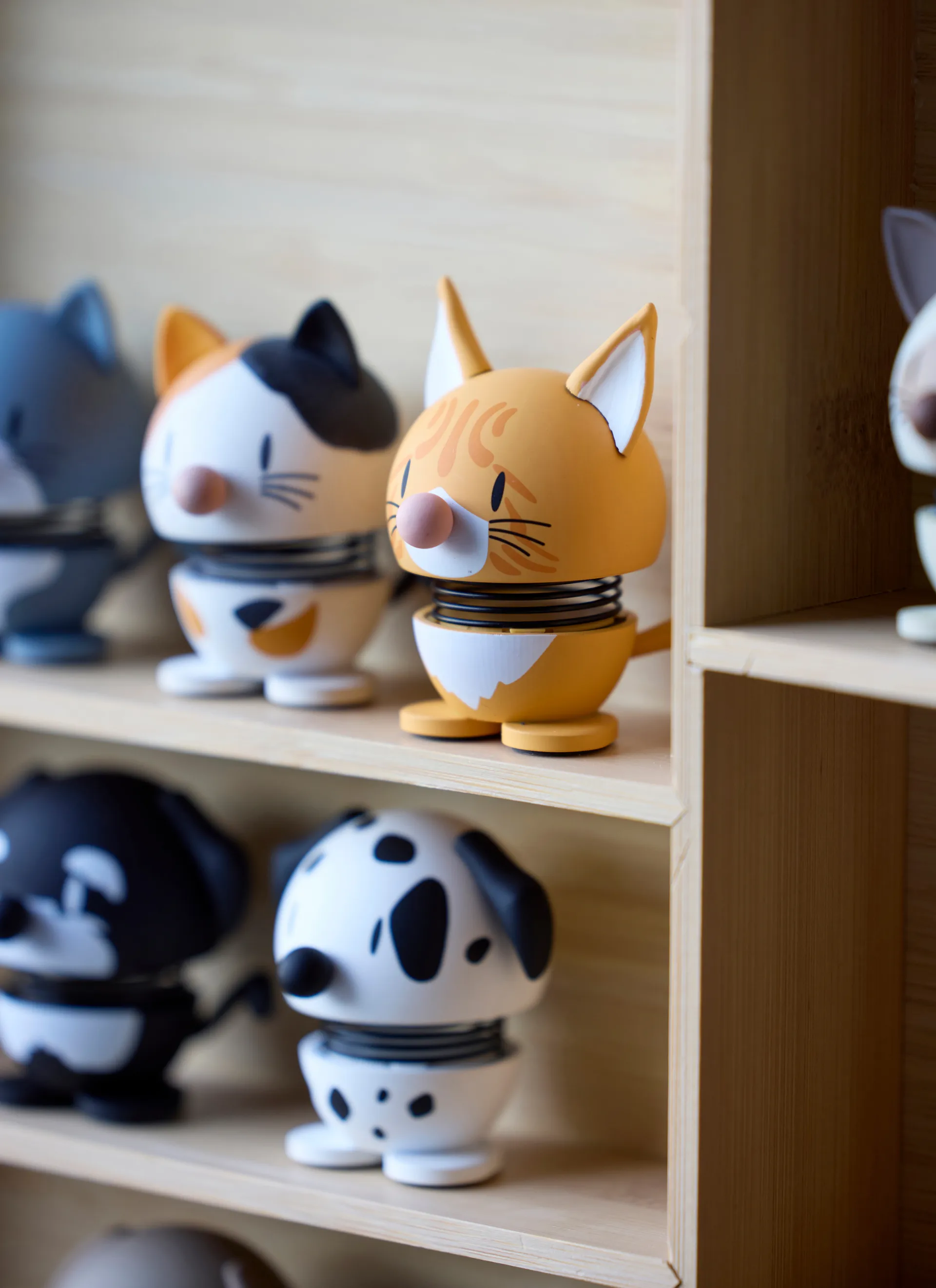 Hoptimist figura XS, Orange Tabby, laranja Hoptimist