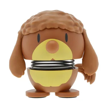 Hoptimist figura XS - Poodle, castanho - Hoptimist