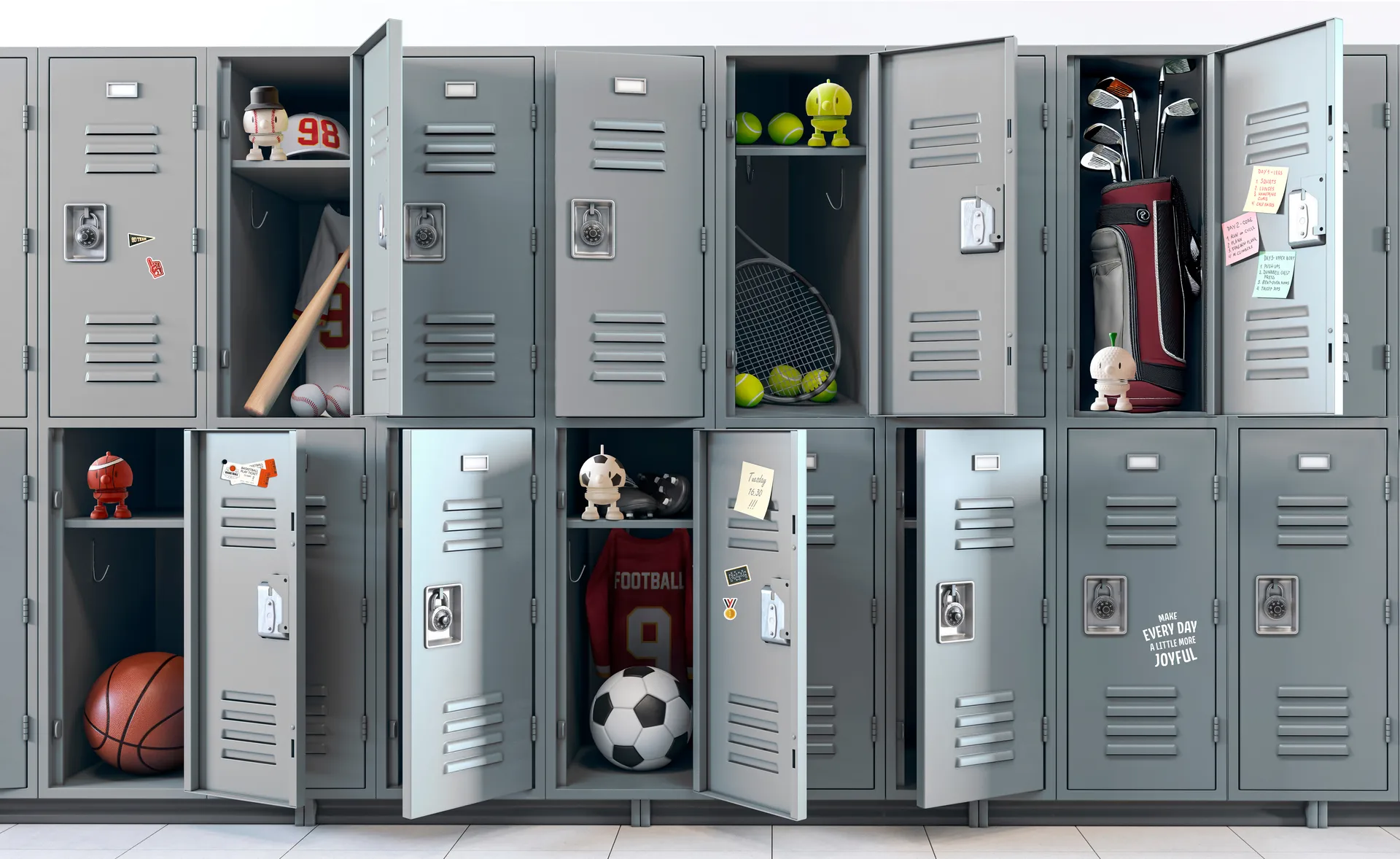 Hoptimist Golf Bumble S figura, Branco Hoptimist