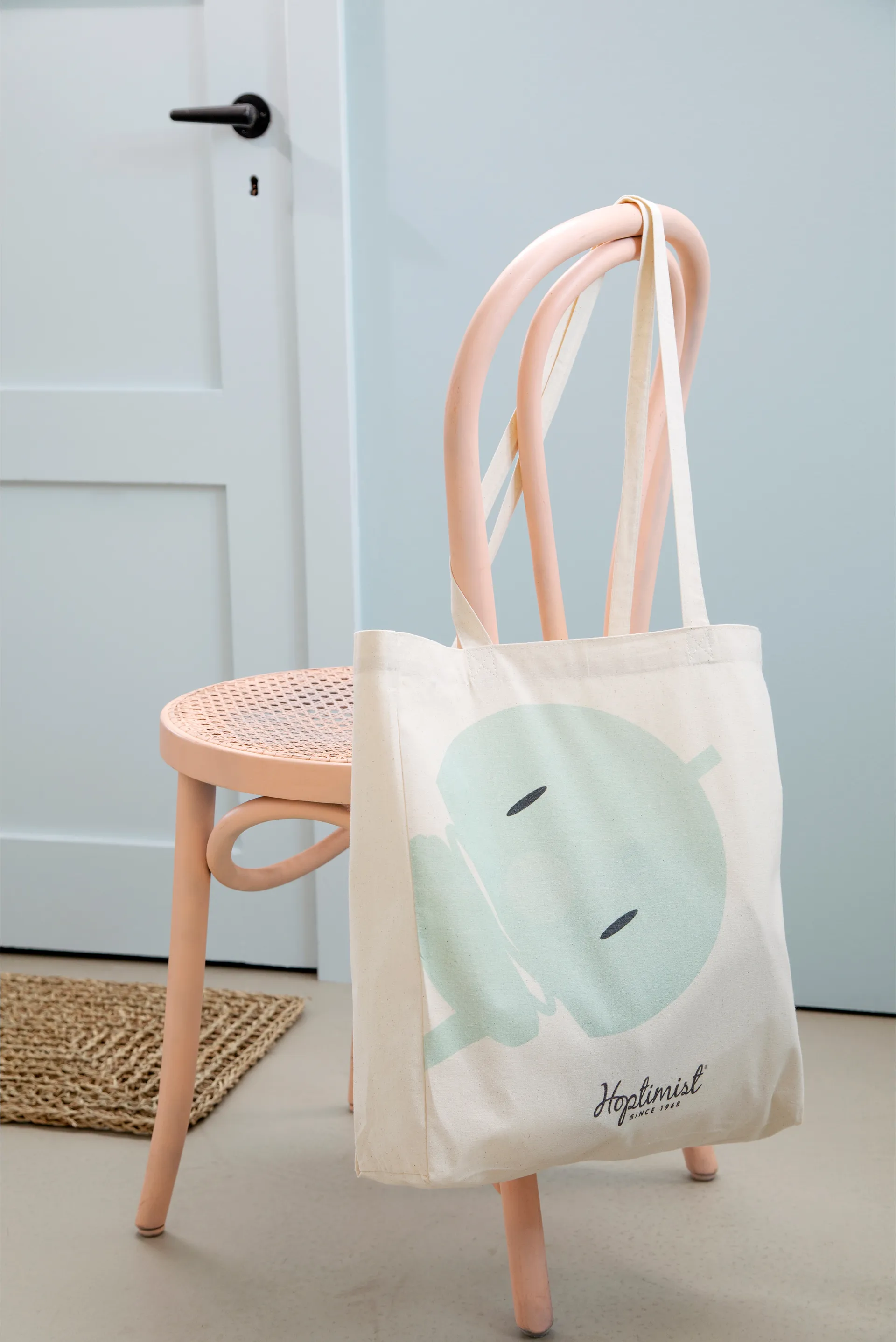 Sacola de tecido Hoptimist shopper, Azul Hoptimist