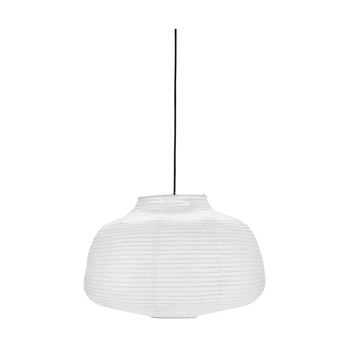 Abajur Rica Ø55x38 cm, Branco House Doctor