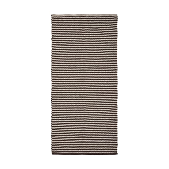 Alfo tapete de corredor 90x200 cm - Castanho-branco - House Doctor
