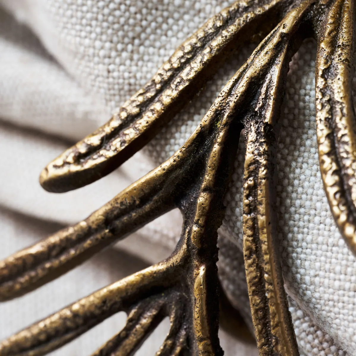 Anel de guardanapo Mistle 4-unidades, Latão antigo  House Doctor