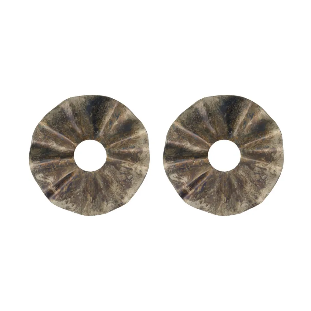 Anel de luz Flolo Ø8,5 cm 2 unidades, Castanho antigo House Doctor