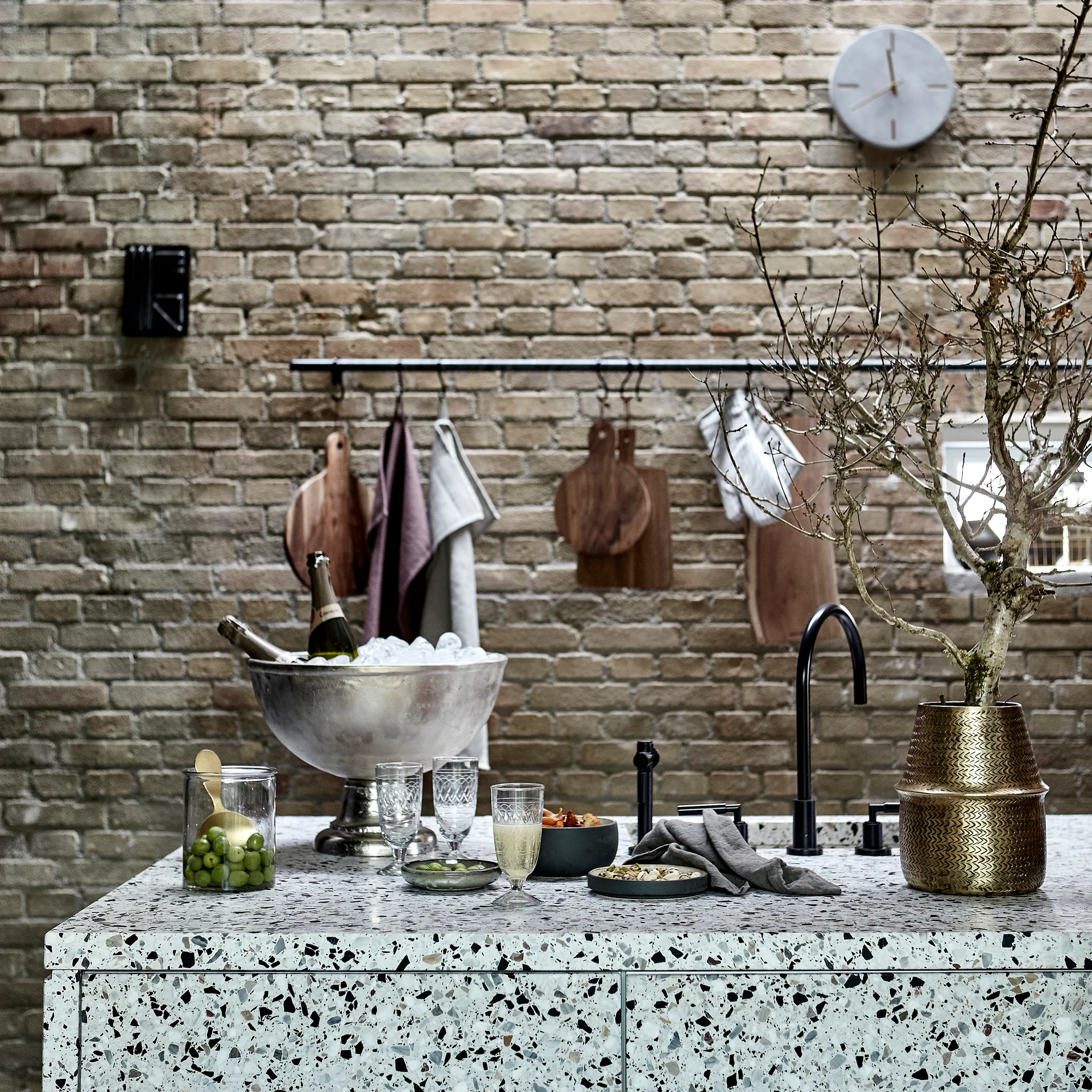 Balde refrigerador para vinho Champtub, alumínio House Doctor