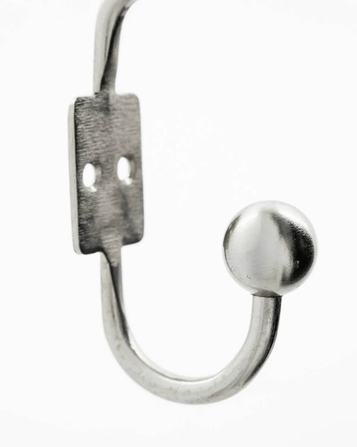 Ball gancho 2-pack, Acabamento prateado, Ø7x13 cm House Doctor