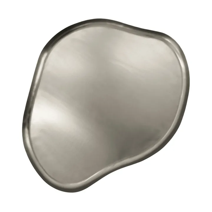 Bandeja Osea 35x41 cm - Acabamento prateado - House Doctor