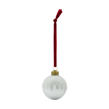 Bano bola de Natal 4-pack - Prata - House Doctor