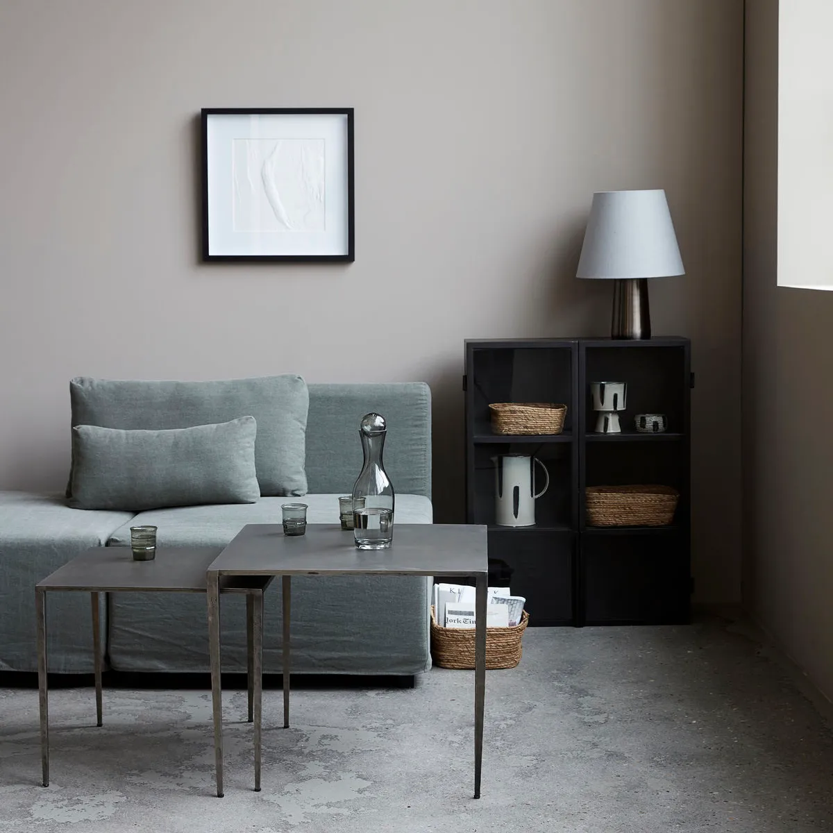 Base de candeeiro Bakora 30 cm , Ferro House Doctor