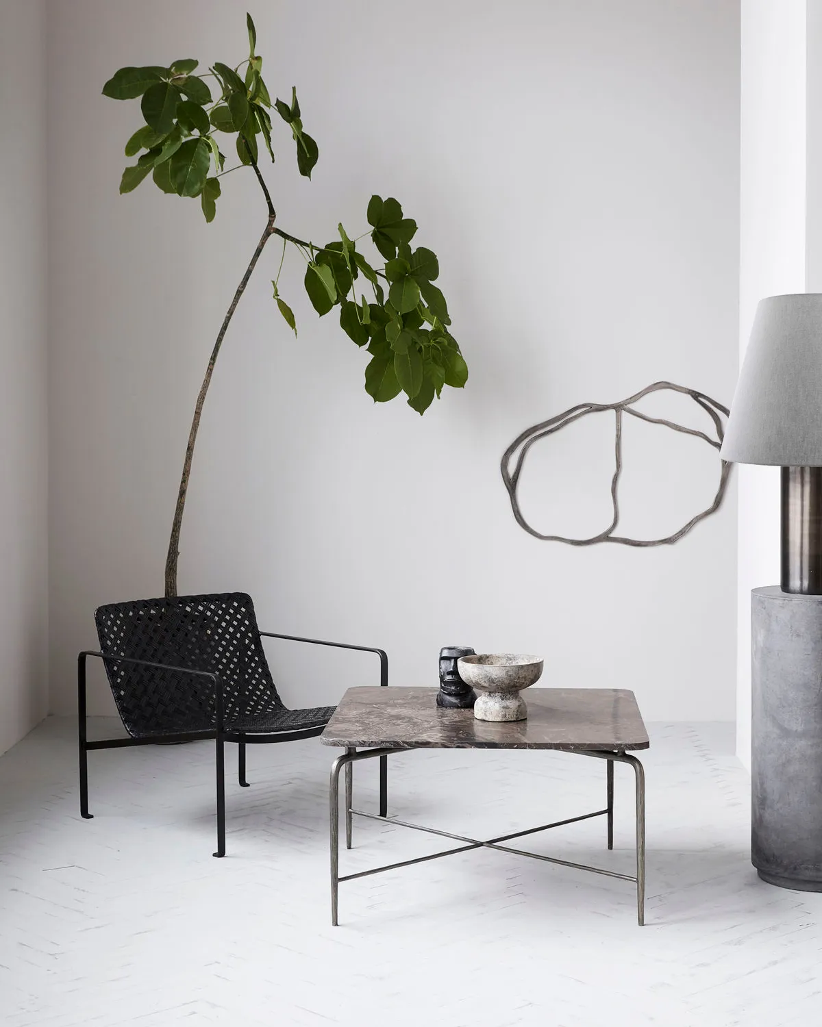 Base de candeeiro Bakora 52 cm, Ferro House Doctor