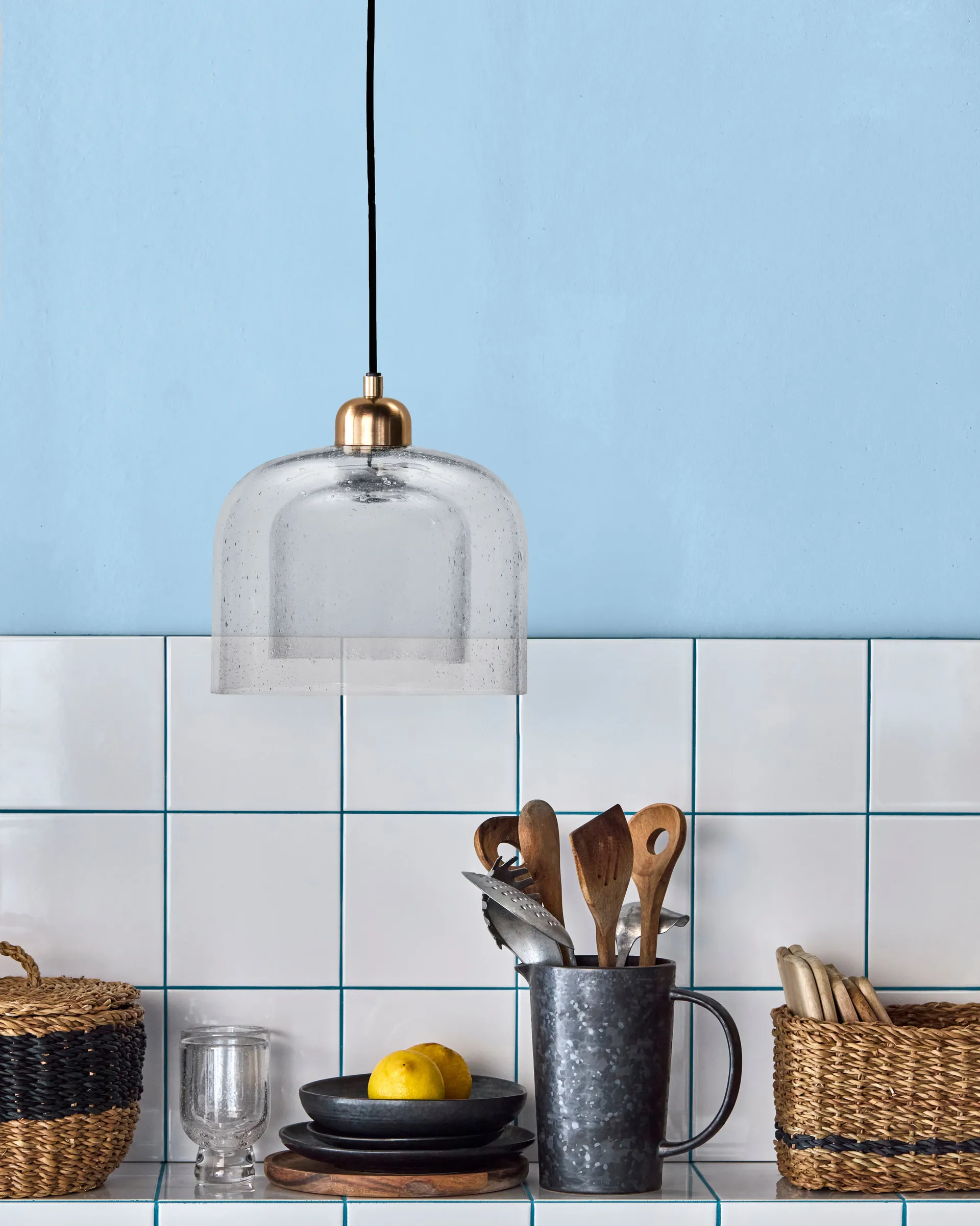 Bell pendente Ø25 cm, Transparente House Doctor