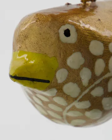 Bird enfeite de Páscoa 3 unidades - Amarelo - House Doctor