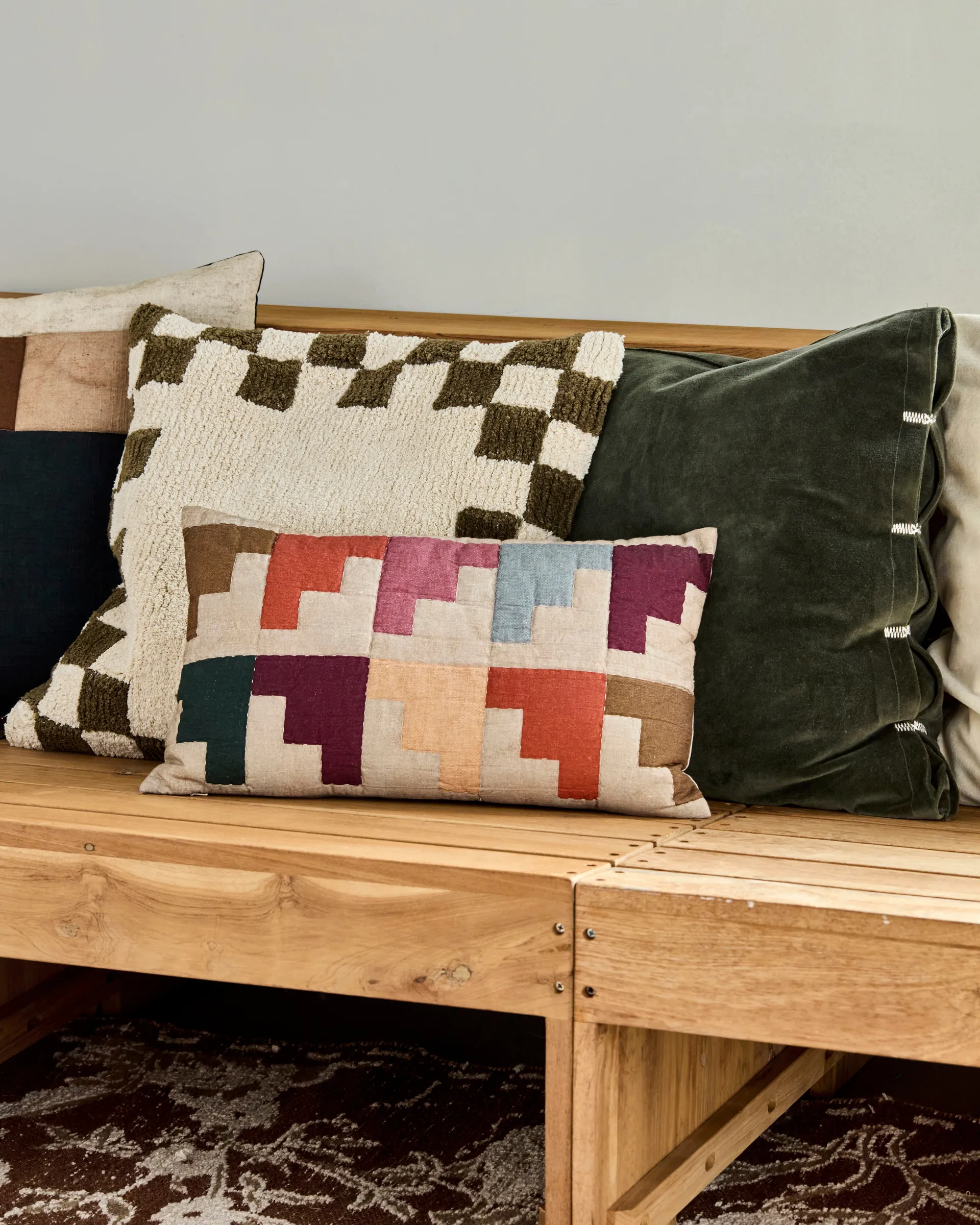 Block capa de almofada 50x50 cm, Multicor House Doctor