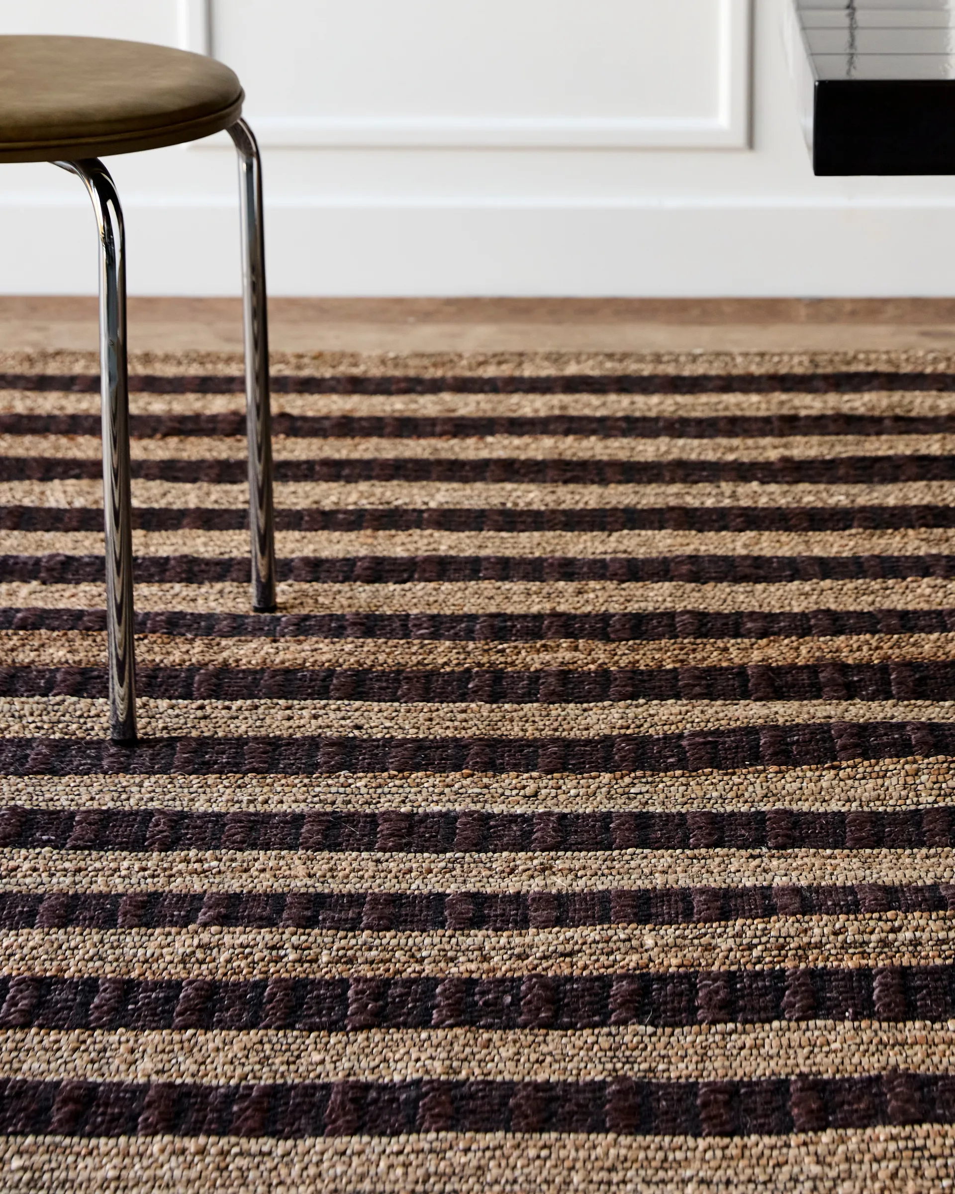 Block tapete castanho-natural, 160x230 cm House Doctor