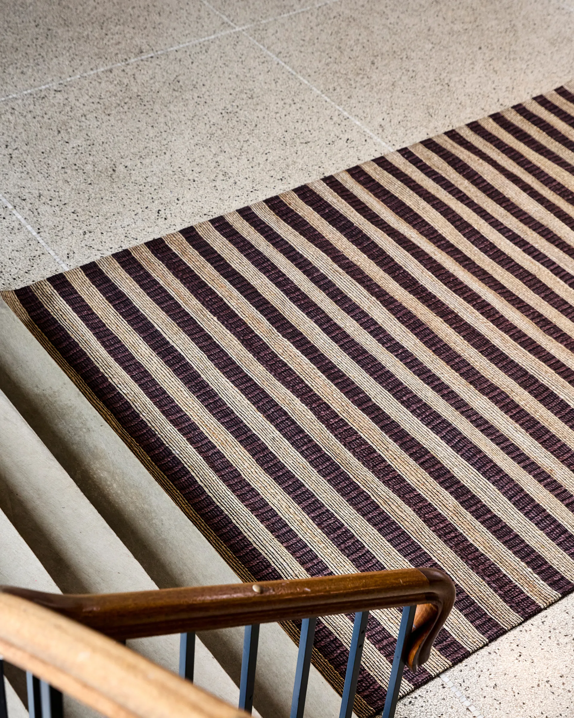 Block tapete castanho-natural, 200x300 cm House Doctor