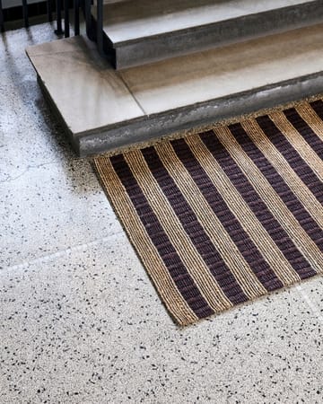 Block tapete castanho-natural - 85x130 cm - House Doctor