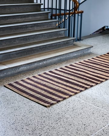 Block tapete castanho-natural - 90x300 cm - House Doctor