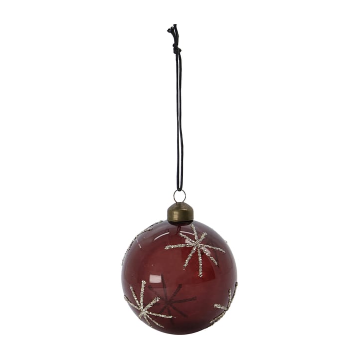 Bola de natal Star Ø8 cm, Bordeaux House Doctor