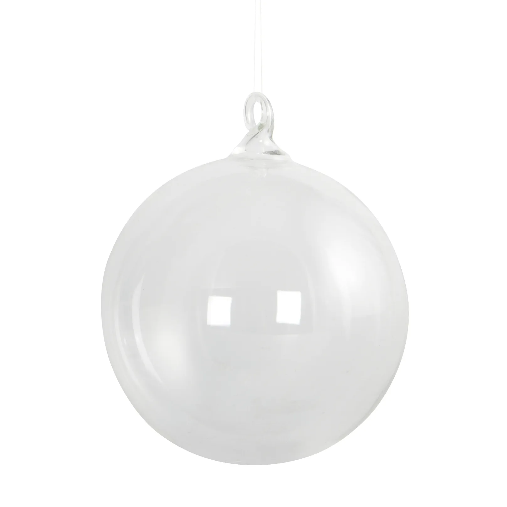 Bola de vidro de substituição DIY, transparente House Doctor