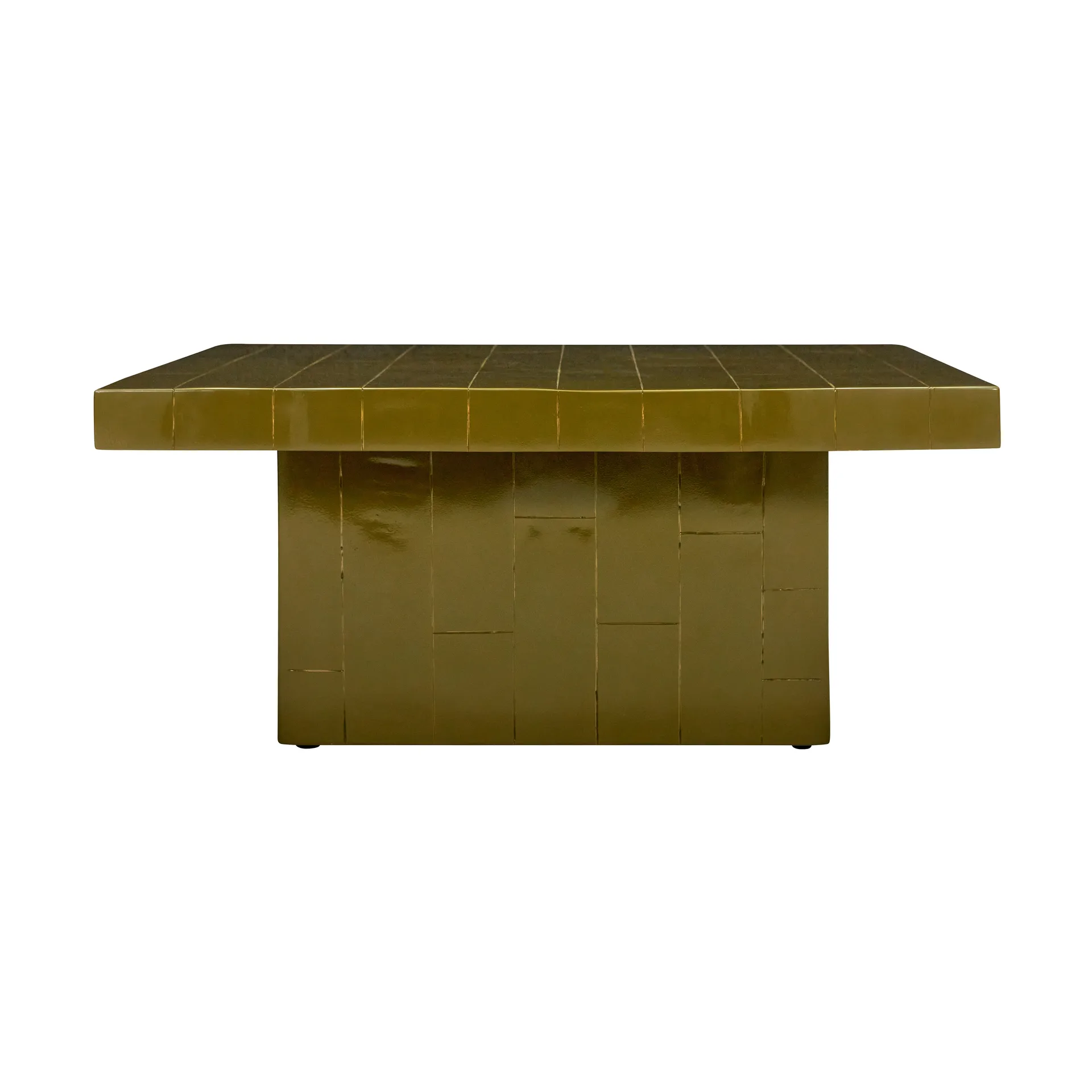 Brick mesa de centro 100x100x44 cm, Verde House Doctor