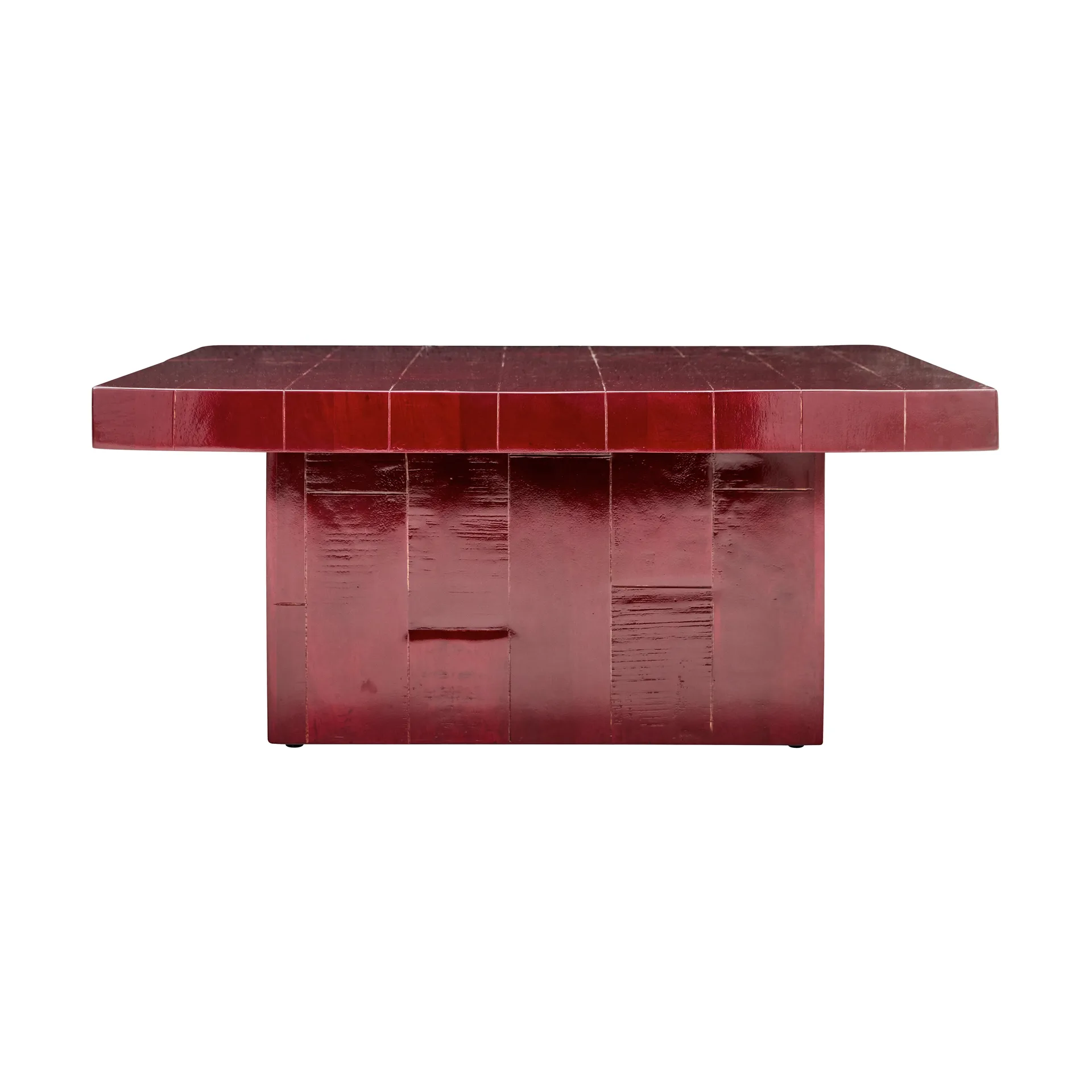 Brick mesa de centro 100x100x44 cm, Vermelho House Doctor