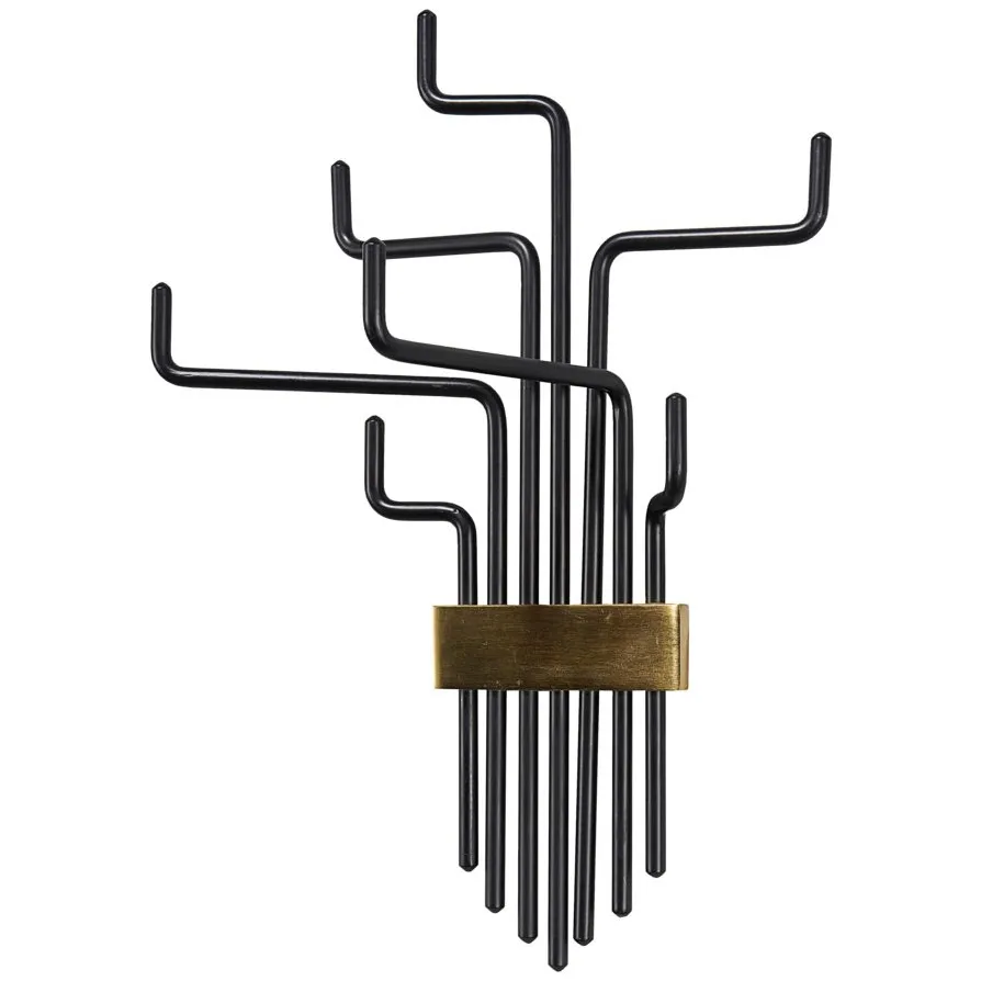 Cabide Pipes, Preto House Doctor