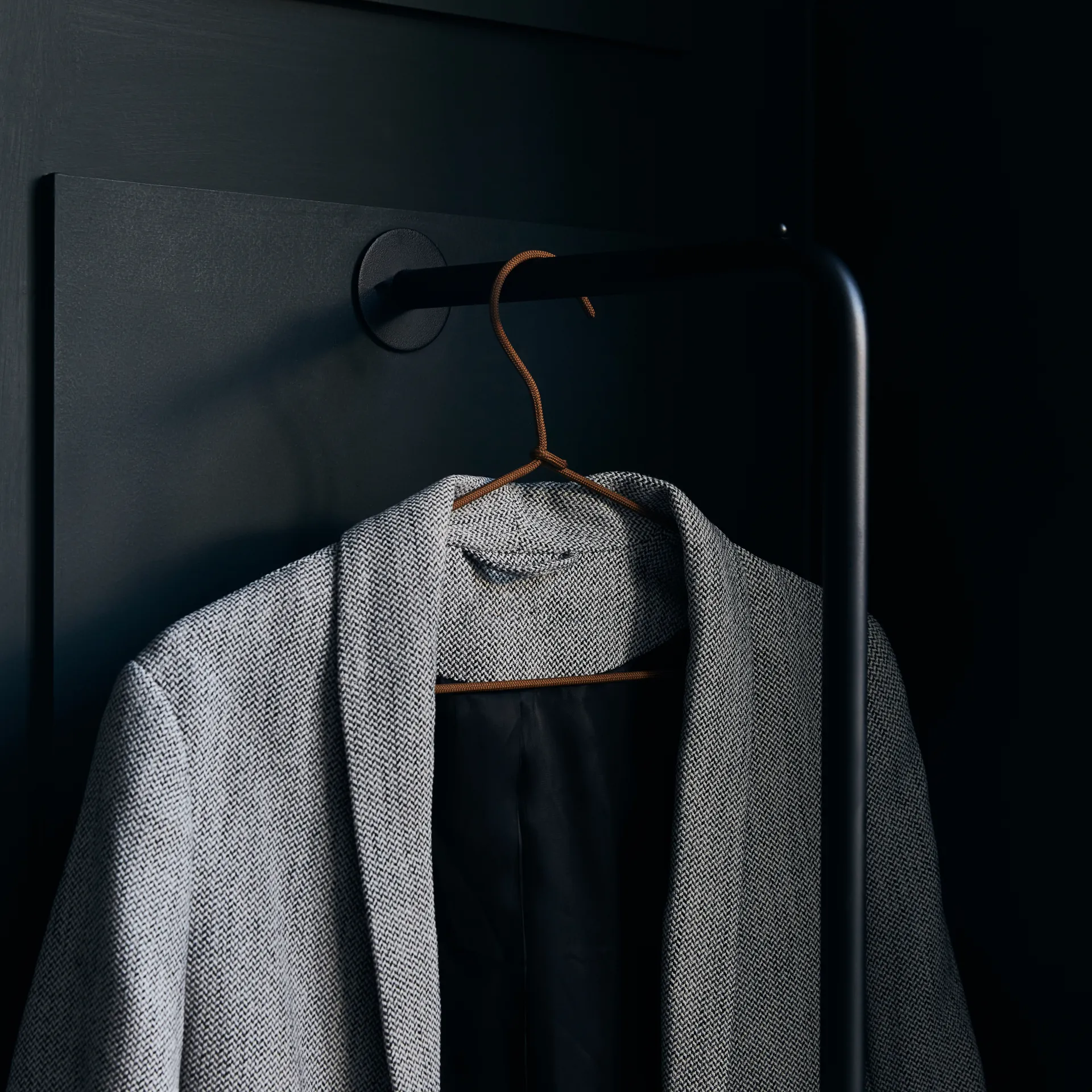 Cabides Wire, conjunto de 3, brown House Doctor