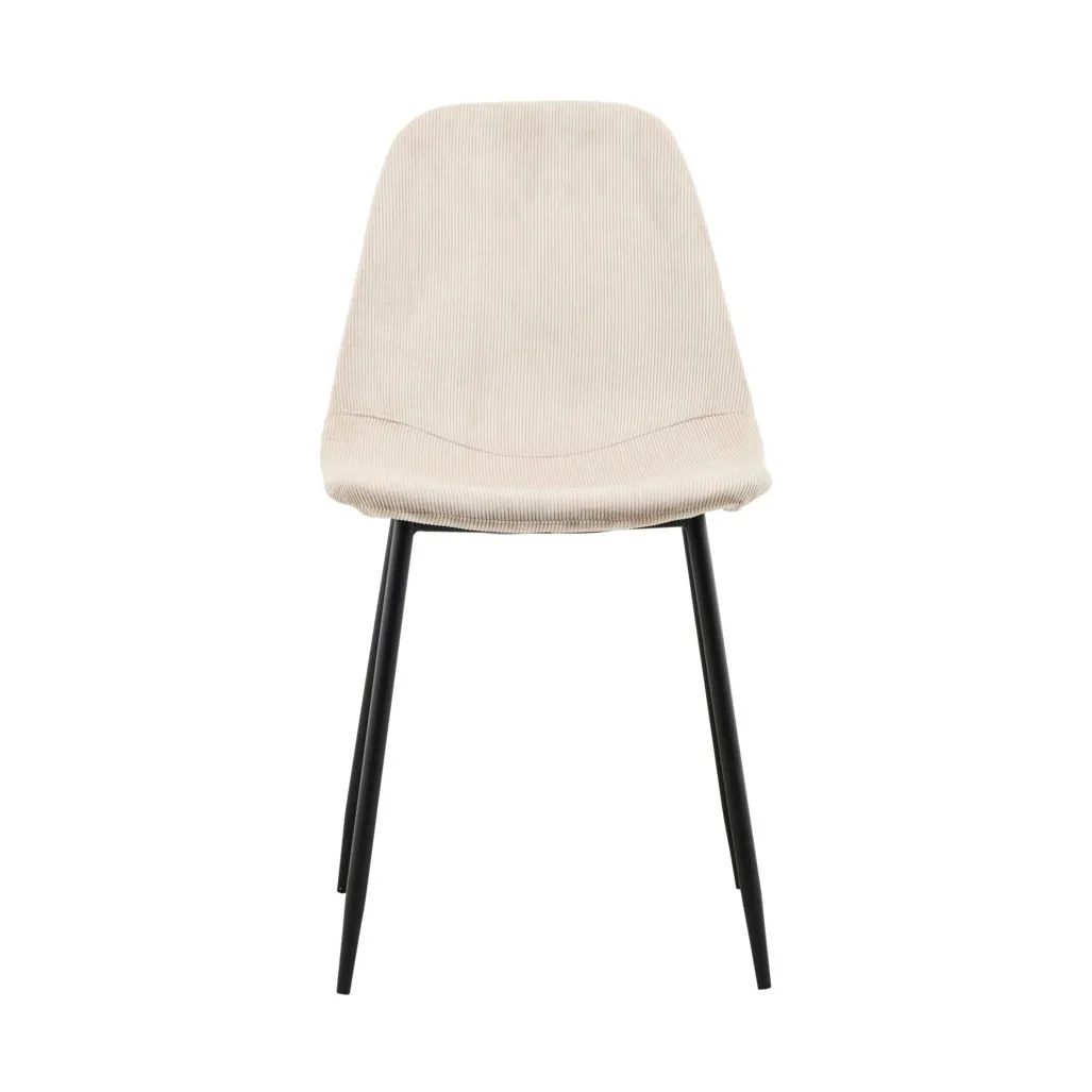 Cadeira cotelê Found, Areia House Doctor