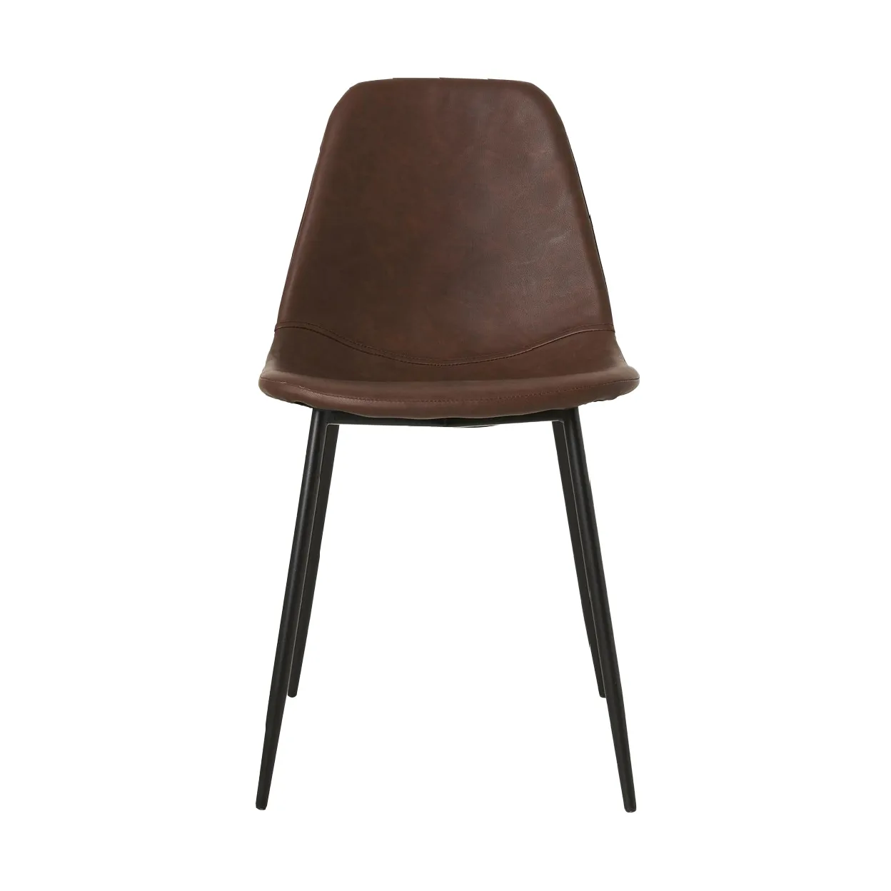 Cadeira Found couro sintético, Brown House Doctor