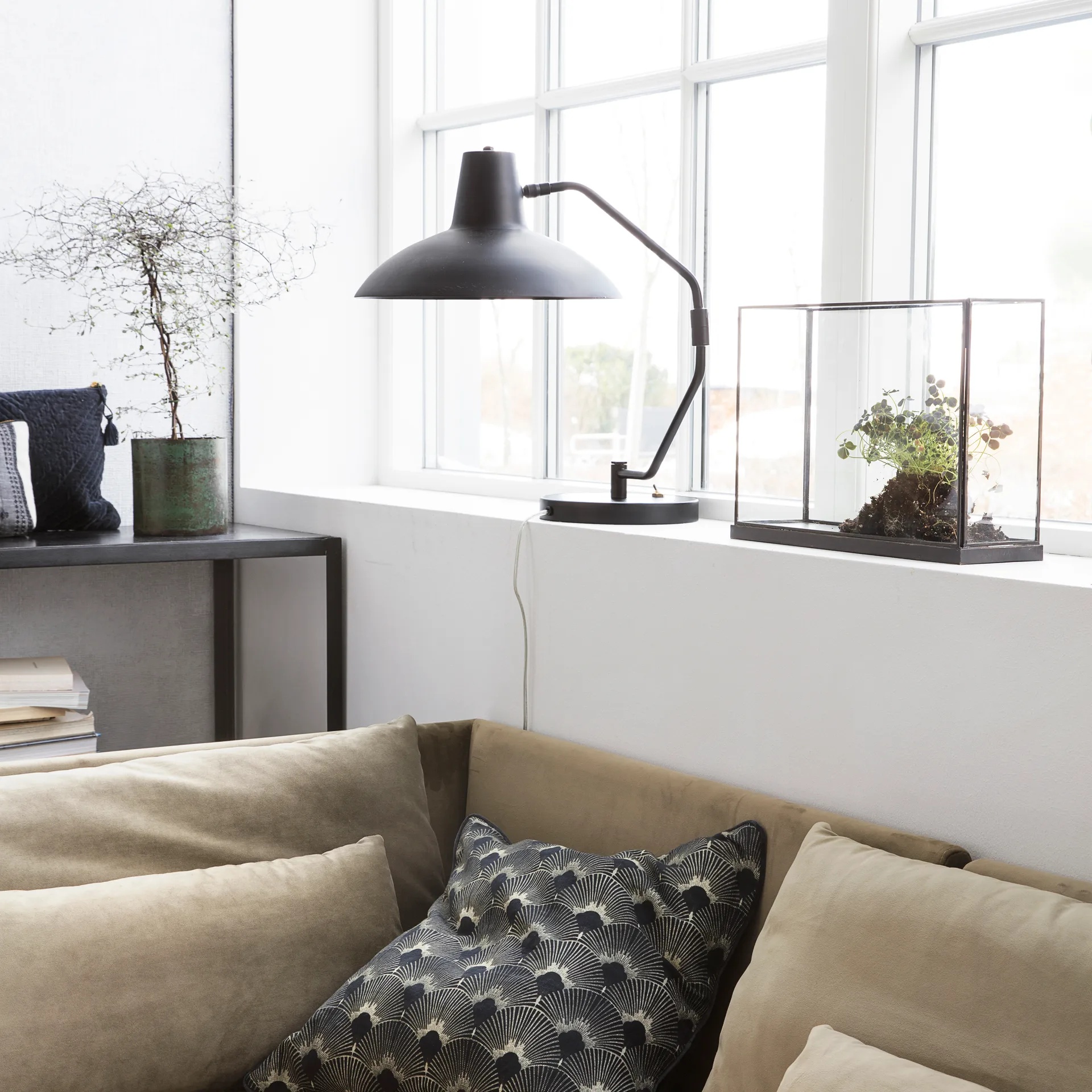 Caixa transparente Advent, metallic House Doctor