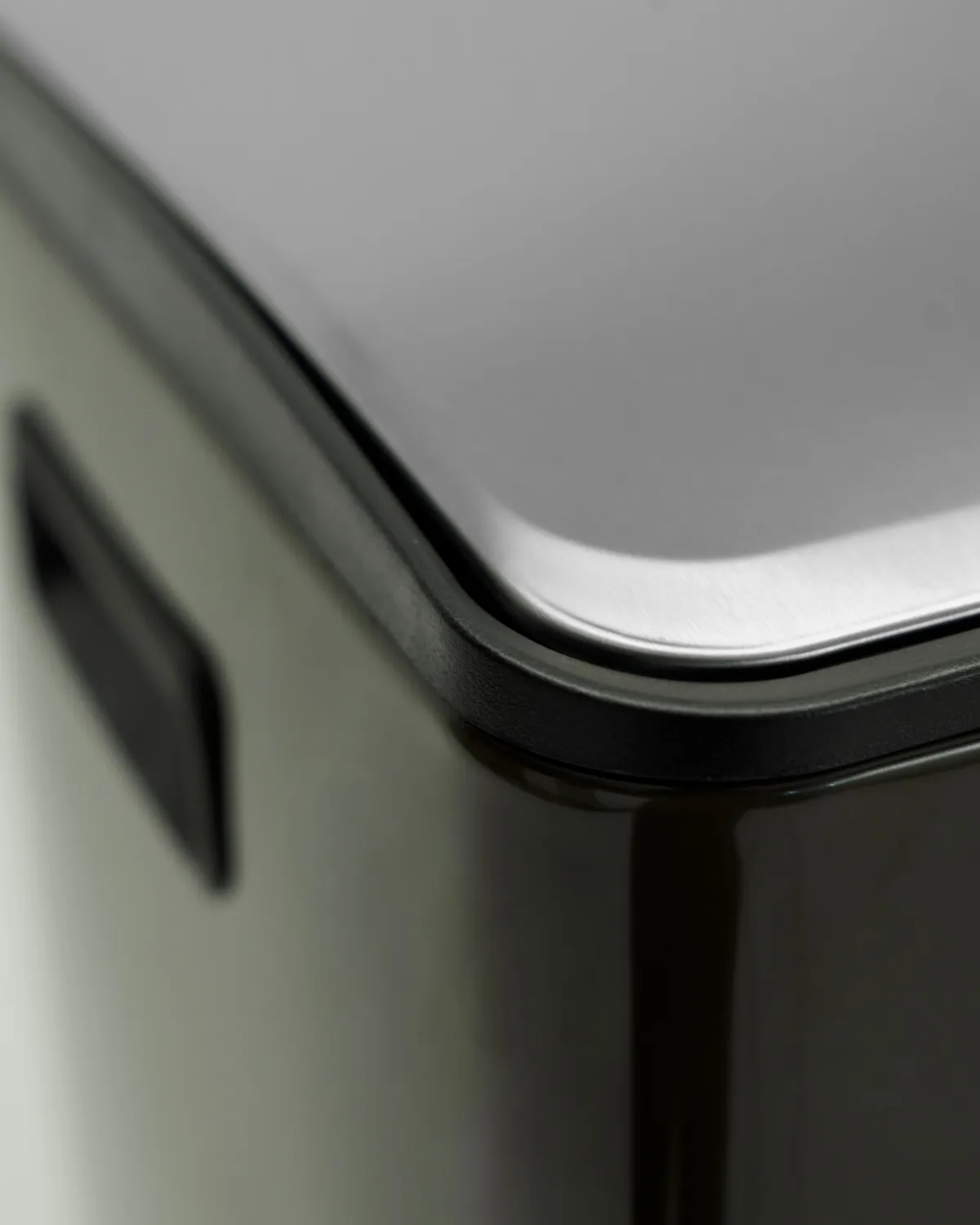 Caixote de lixo Sort, Verde profundo, 46x35,5x71 cm House Doctor